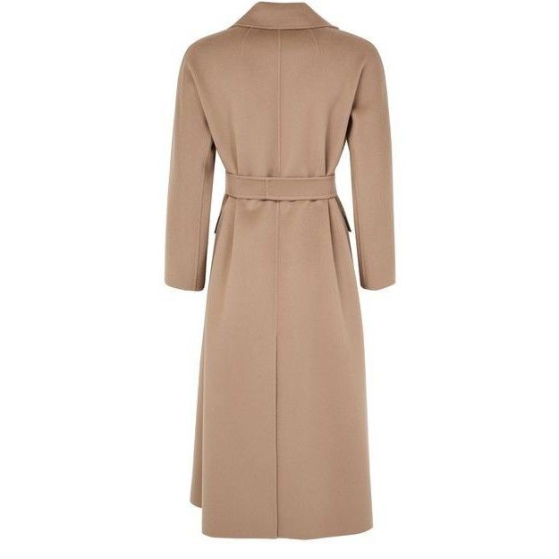 Max Mara MAX MARA Enzo Beige Brown Wool Long Coat New & Authentic (Wo Size M / US 6-8 / IT 42-44 - 2 Thumbnail