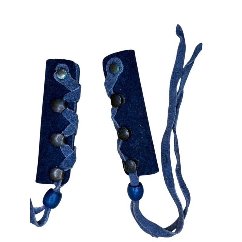 Unknown London Blue Leather Braid Holders Size ONE SIZE - 2 Thumbnail