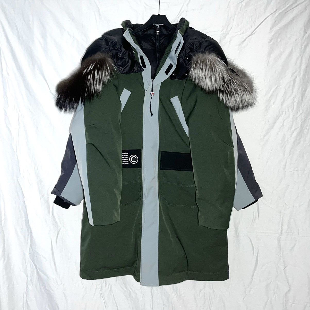 Hood By Air Colmar A.G.E. x Shayne Oliver double frontfaced down parka Size US XL / EU 56 / 4 - 1 Thumbnail
