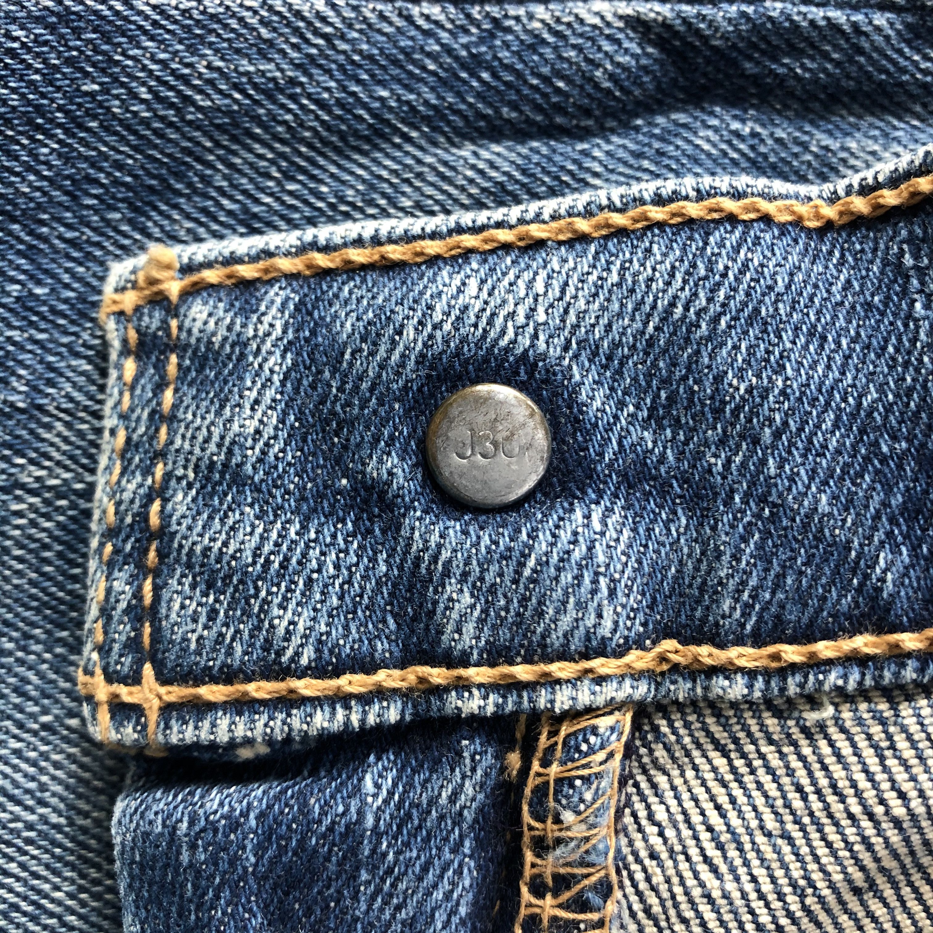 Levi's Vintage Blue Wash Levis 522 Jeans-J3897 Size US 27 - 10 Thumbnail
