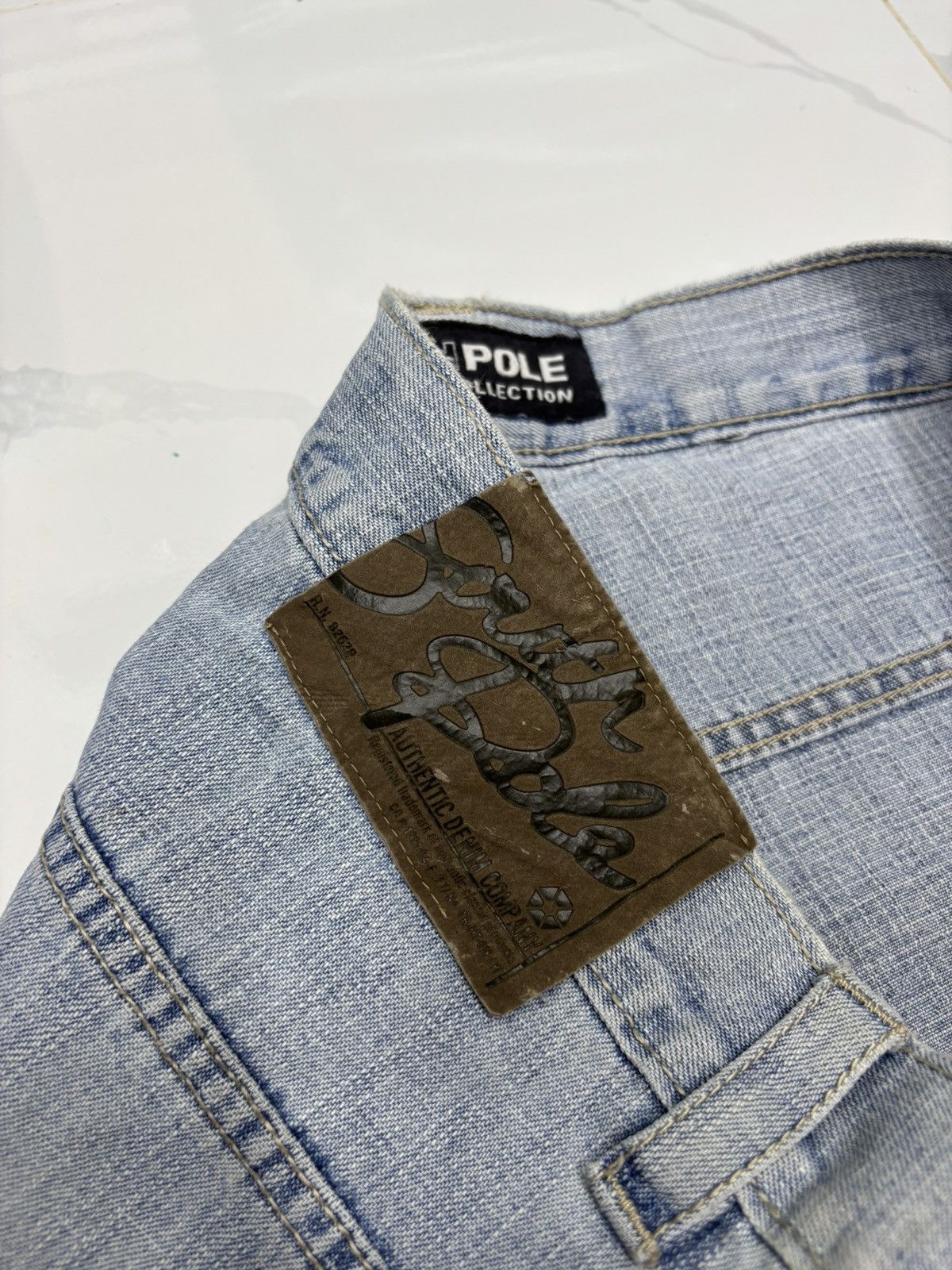 Southpole 🔥SOUTHPOLE BAGGY JEANS DISTRESSED DENIM SKATER STYLE Size US 36 / EU 52 - 12 Thumbnail