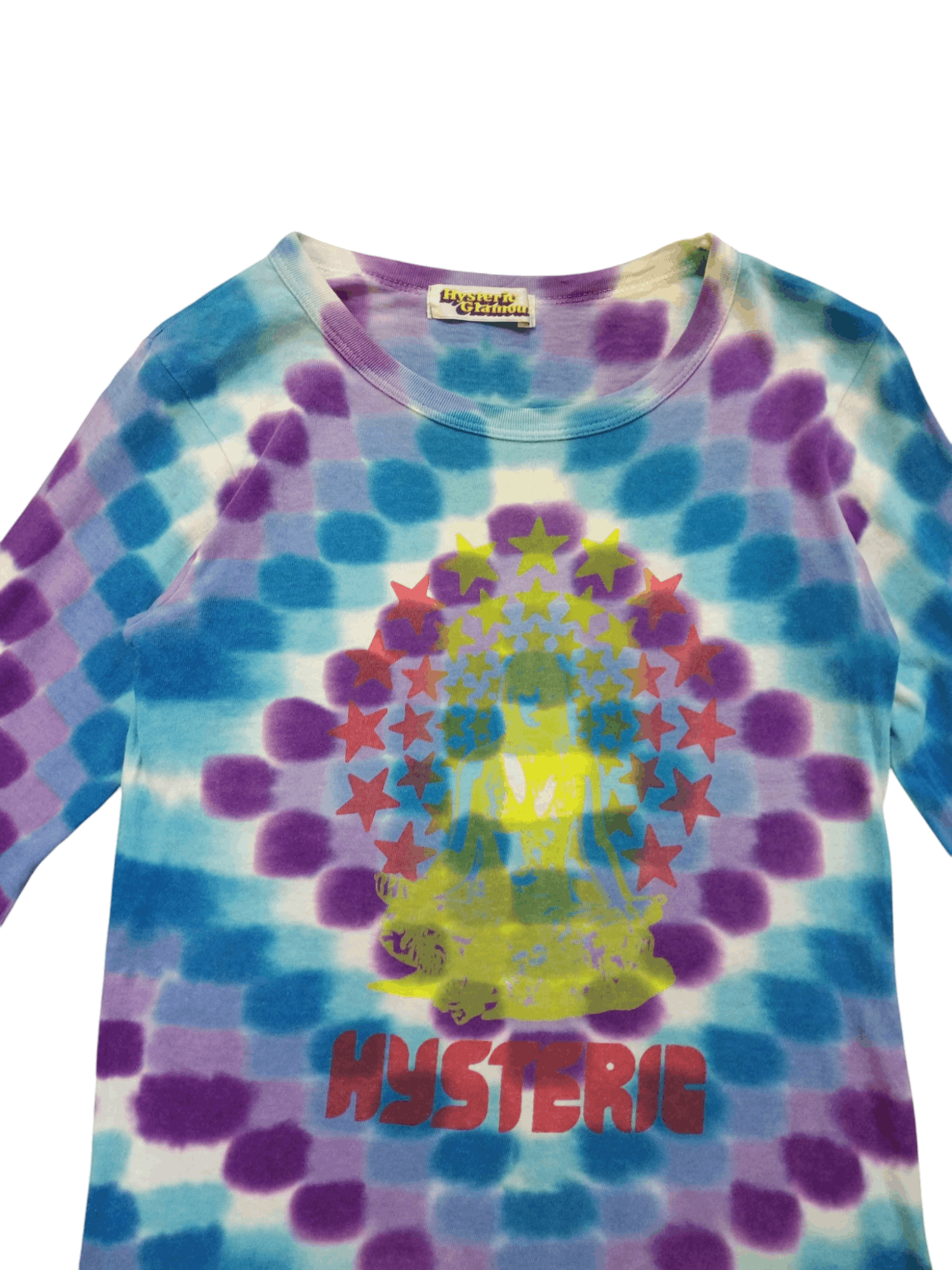 Hysteric Glamour Rare Vintage Hysteric Glamour Tie Dye Long Sleeve Tshirt Size US S / EU 44-46 / 1 - 4 Thumbnail