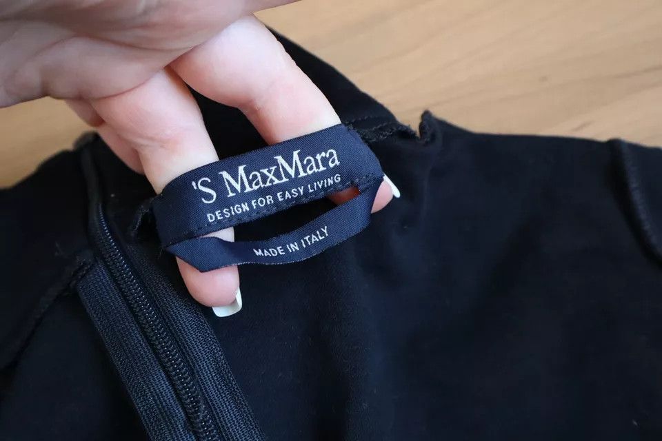 Max Mara Max Mara maxi dress turtleneck black size S/M vintage Size M / US 6-8 / IT 42-44 - 7 Thumbnail
