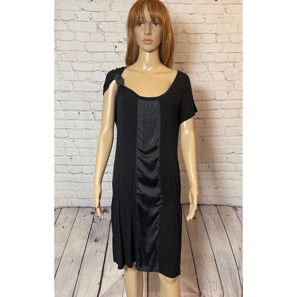 Other Liu Jo Sleeveless Viscose Silk Black Dress Size M Size M / US 6-8 / IT 42-44 - 1 Thumbnail
