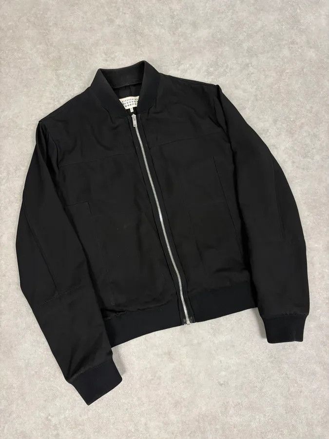 Maison Margiela SS2015 Maison Margiela Black Nylon Minimalist Bomber Jacket Size US M / EU 48-50 / 2 - 4 Thumbnail