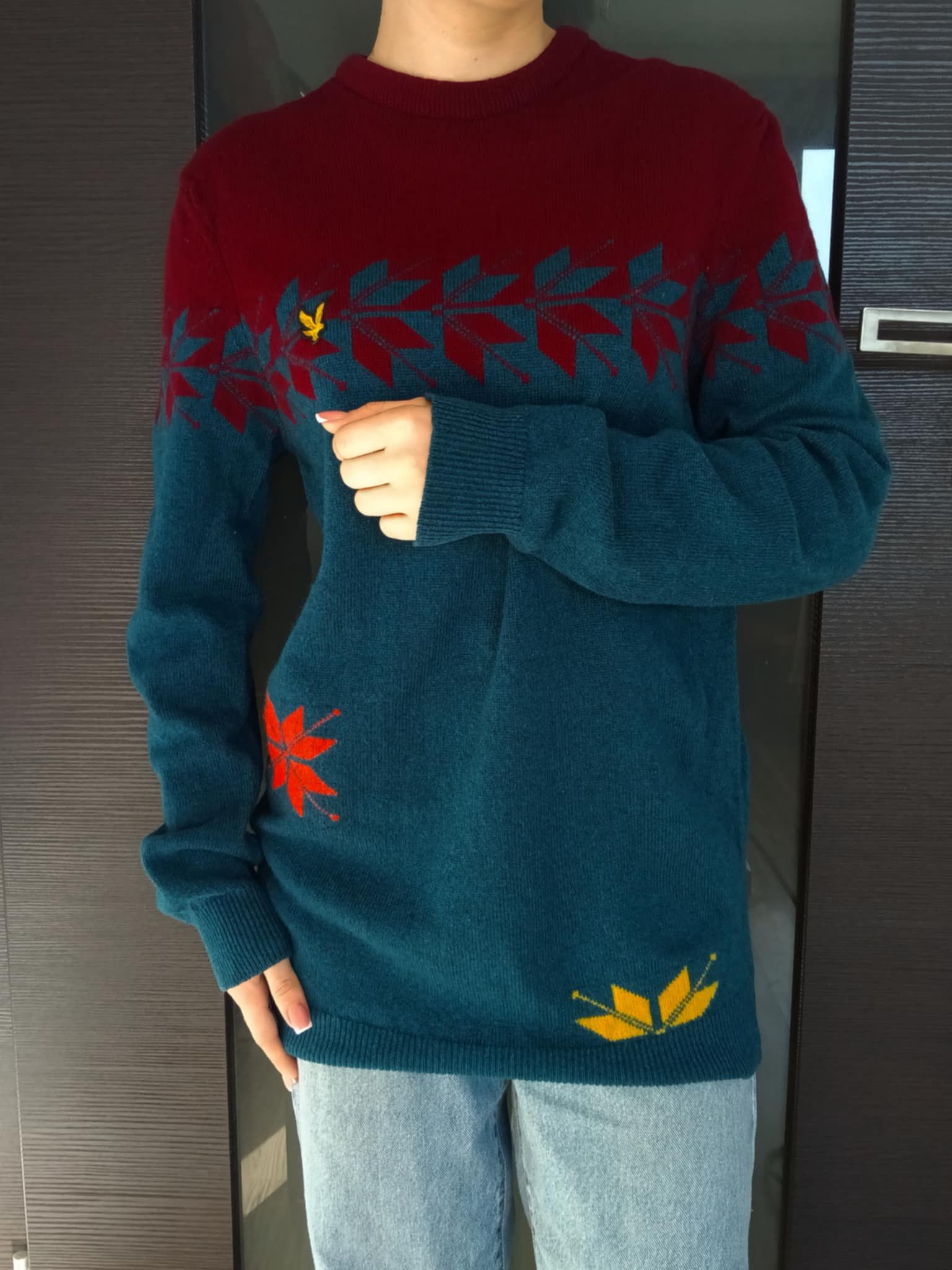 Lyle & Scott × Vintage Vintage wool Lyle & Scott sweater Size S / US 4 / IT 40 - 2 Thumbnail