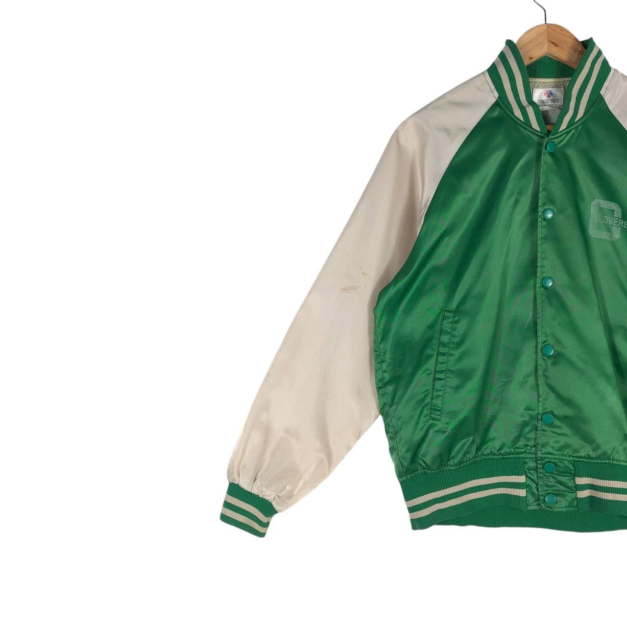 Descente Vintage Descente Varsity Jacket Size US L / EU 52-54 / 3 - 3 Thumbnail