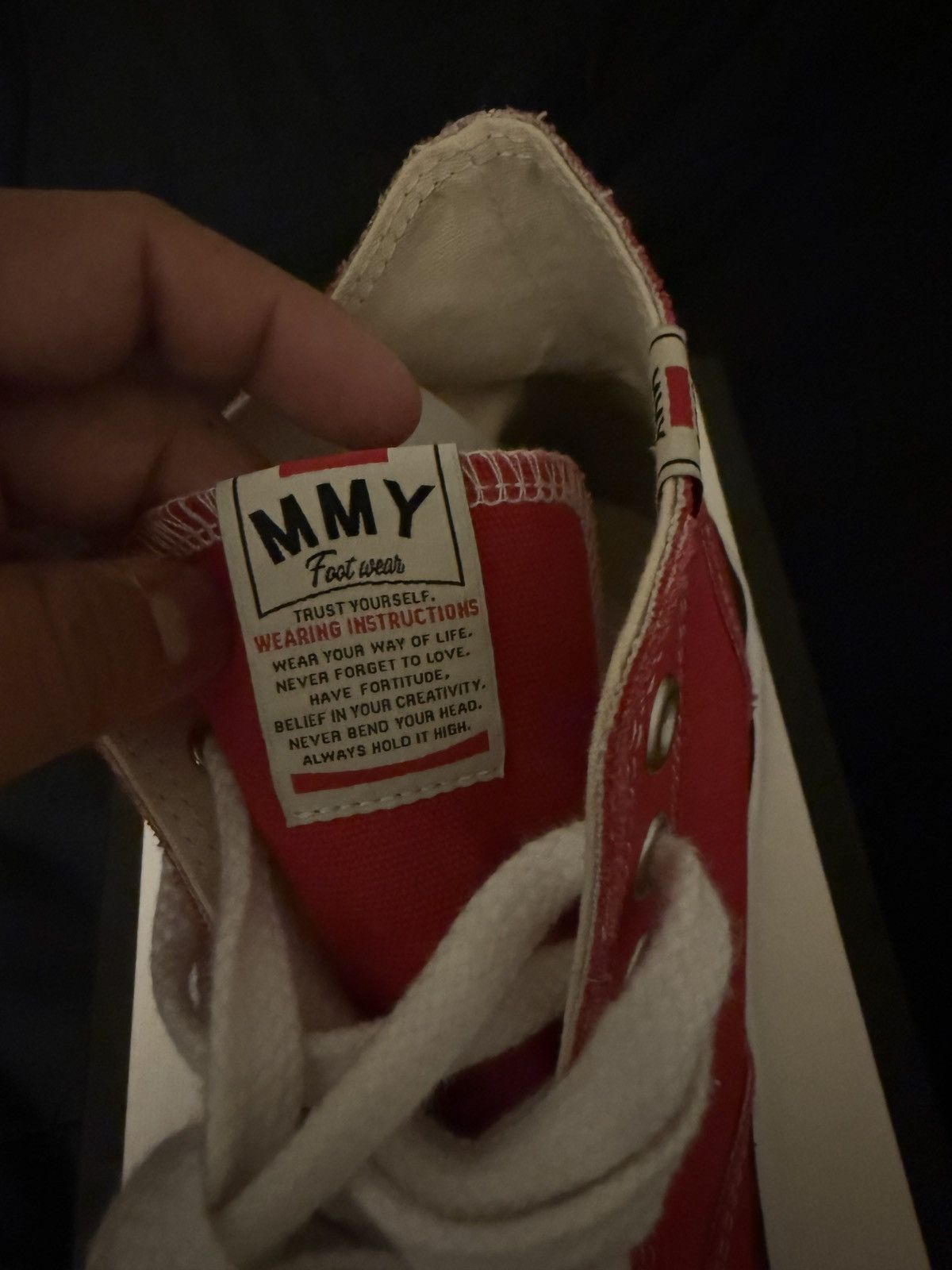 Maison MIHARA YASUHIRO Maison Mihara Yasuhiro red Peterson High 43 Size US 10 / EU 43 - 6 Thumbnail