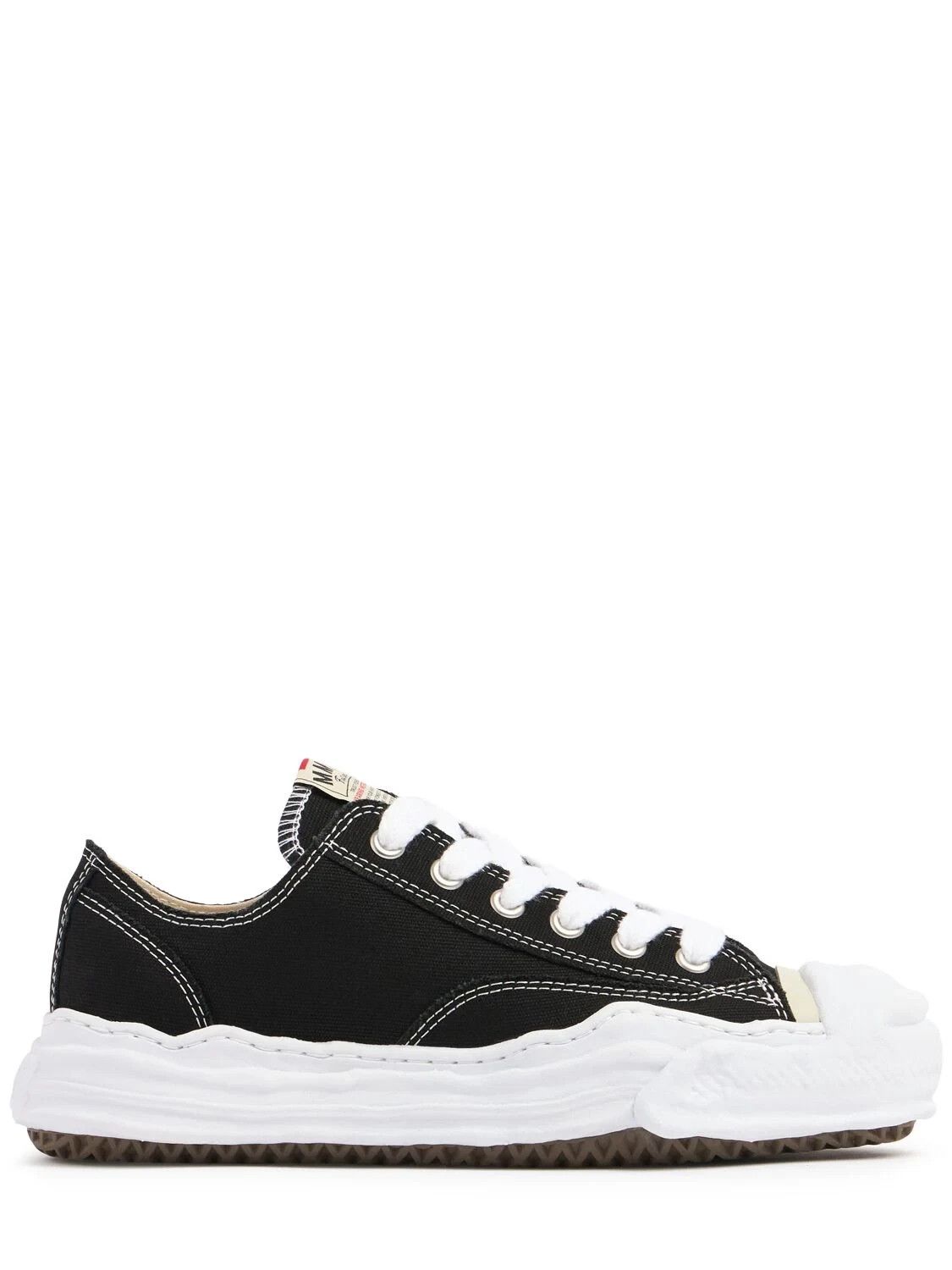 Other Mihara Yasuhiro Hank Wmn Black Canvas Snkrs New Auth Size US 6 / IT 36 - 1 Thumbnail