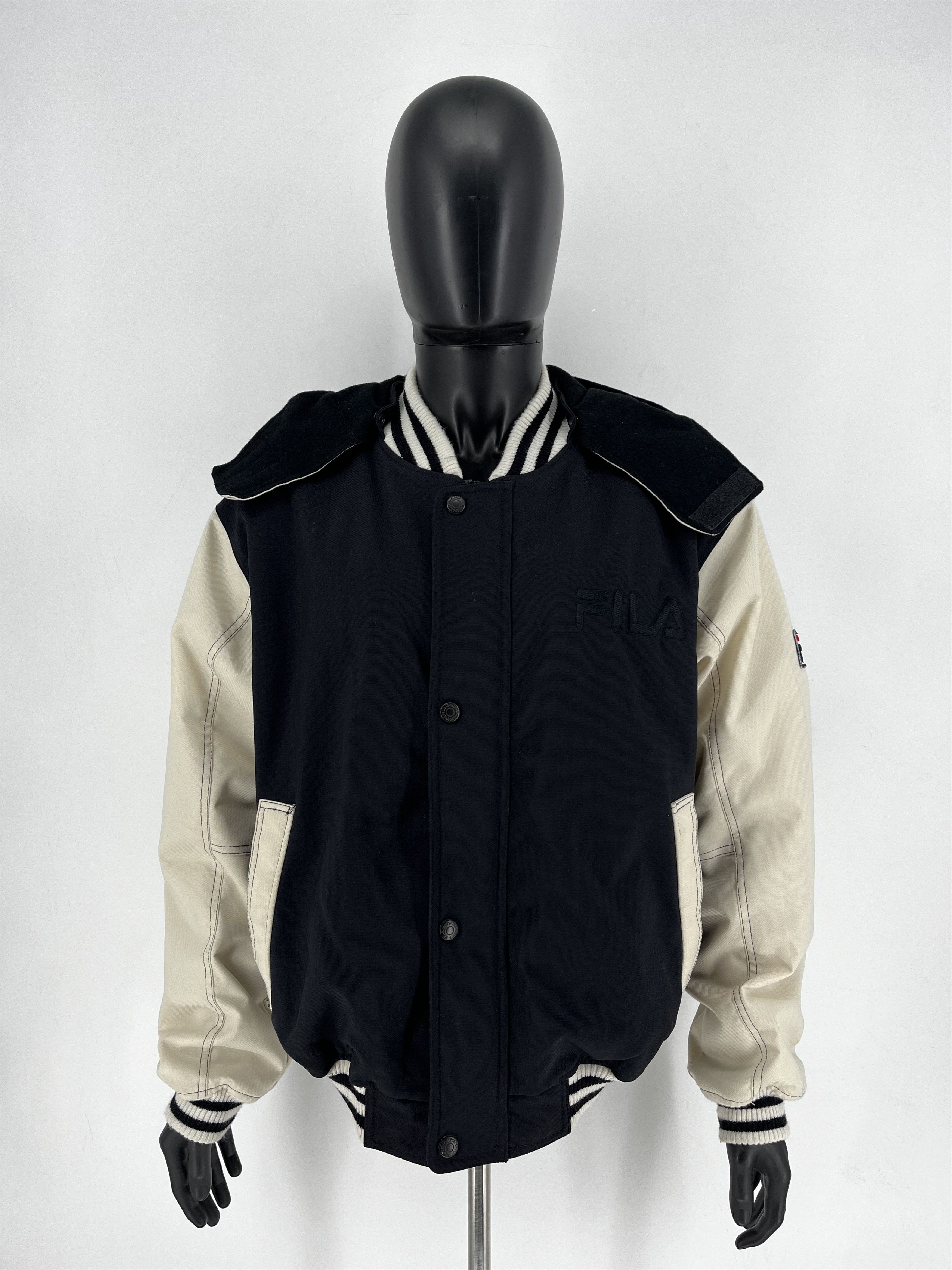 Fila Rare Vintage 80s 90s Fila x Goretex Bomber Jacket Size US L / EU 52-54 / 3 - 3 Thumbnail