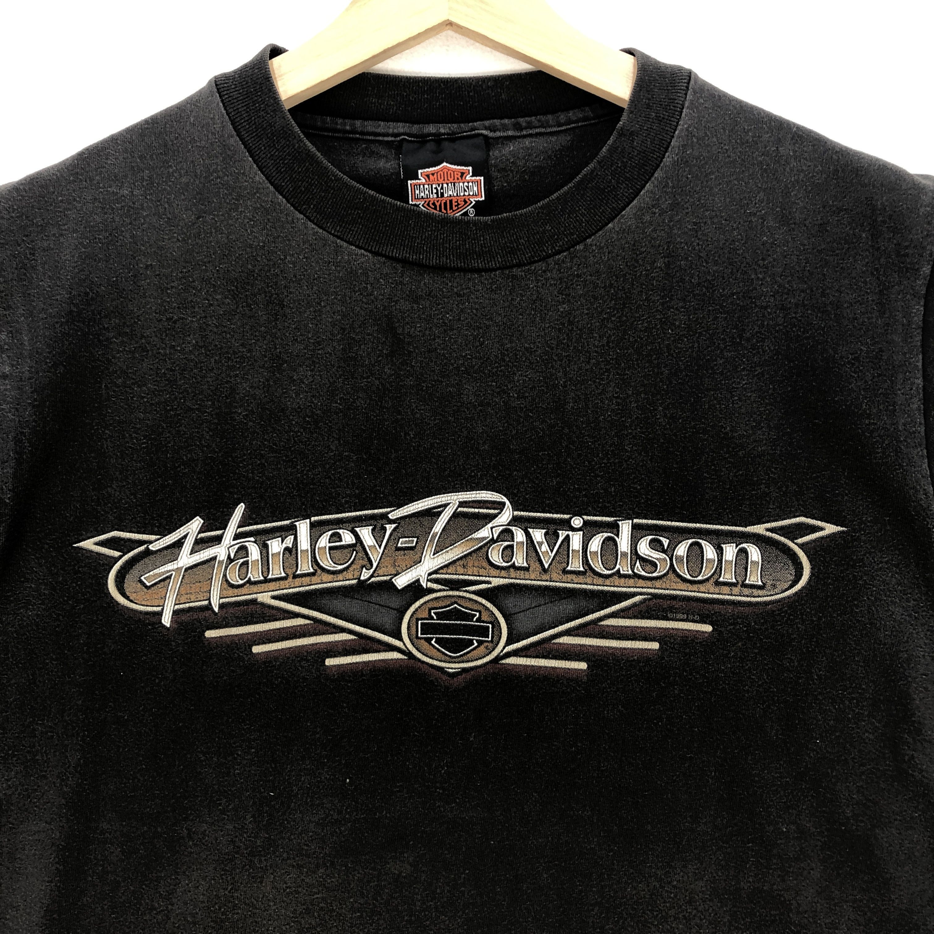 Harley Davidson × Vintage Vintage Harley Davidson Motorcycle South Seas T Shirt Size US S / EU 44-46 / 1 - 5 Thumbnail