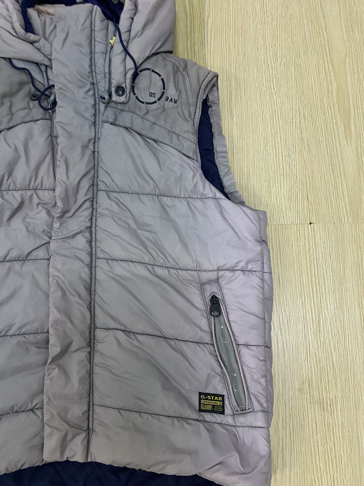G-Star Gstar raw puffer whistler hooded vest Size US M / EU 48-50 / 2 - 2 Thumbnail