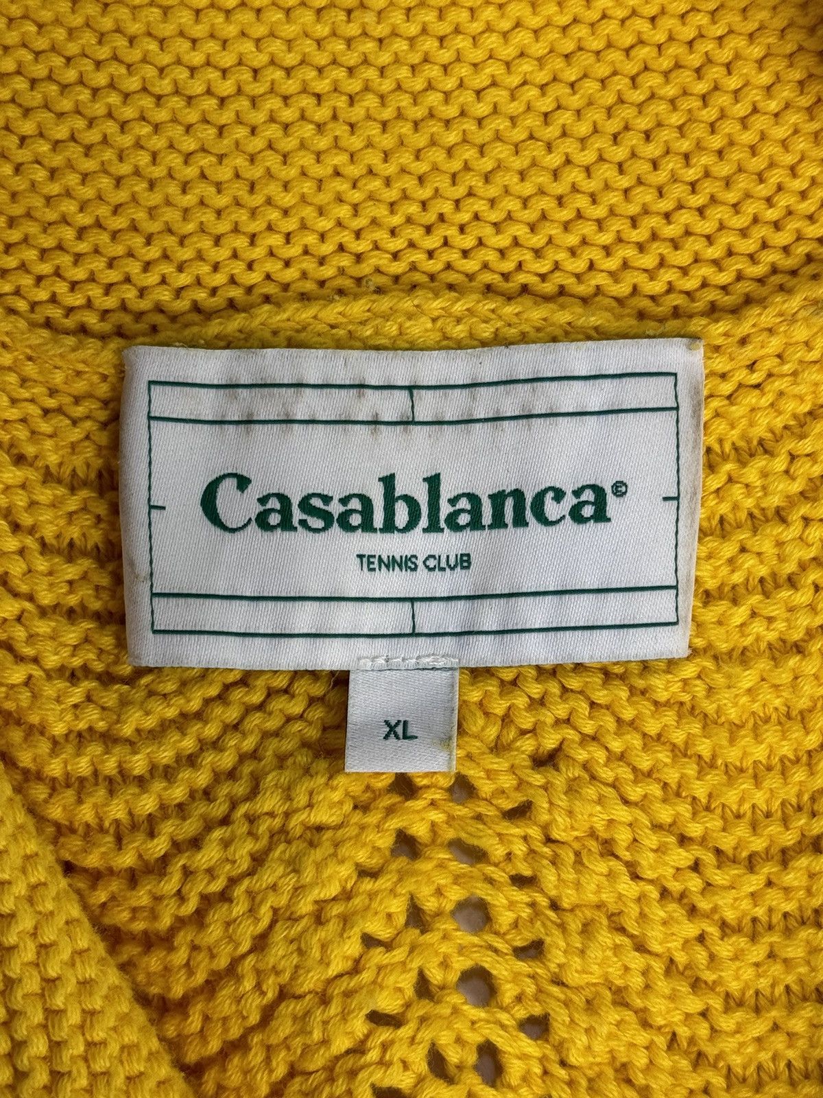 Casablanca LOGO KNIT SHIRT Size US XL / EU 56 / 4 - 4 Thumbnail