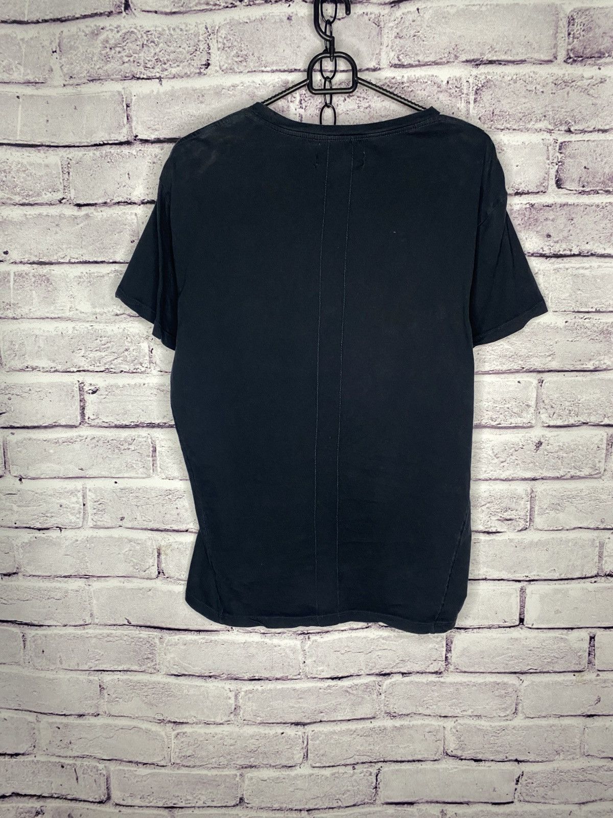 Vintage Mens Vintage T-Shirts Religion White/Black Tee Flower Print Size US M / EU 48-50 / 2 - 13 Thumbnail