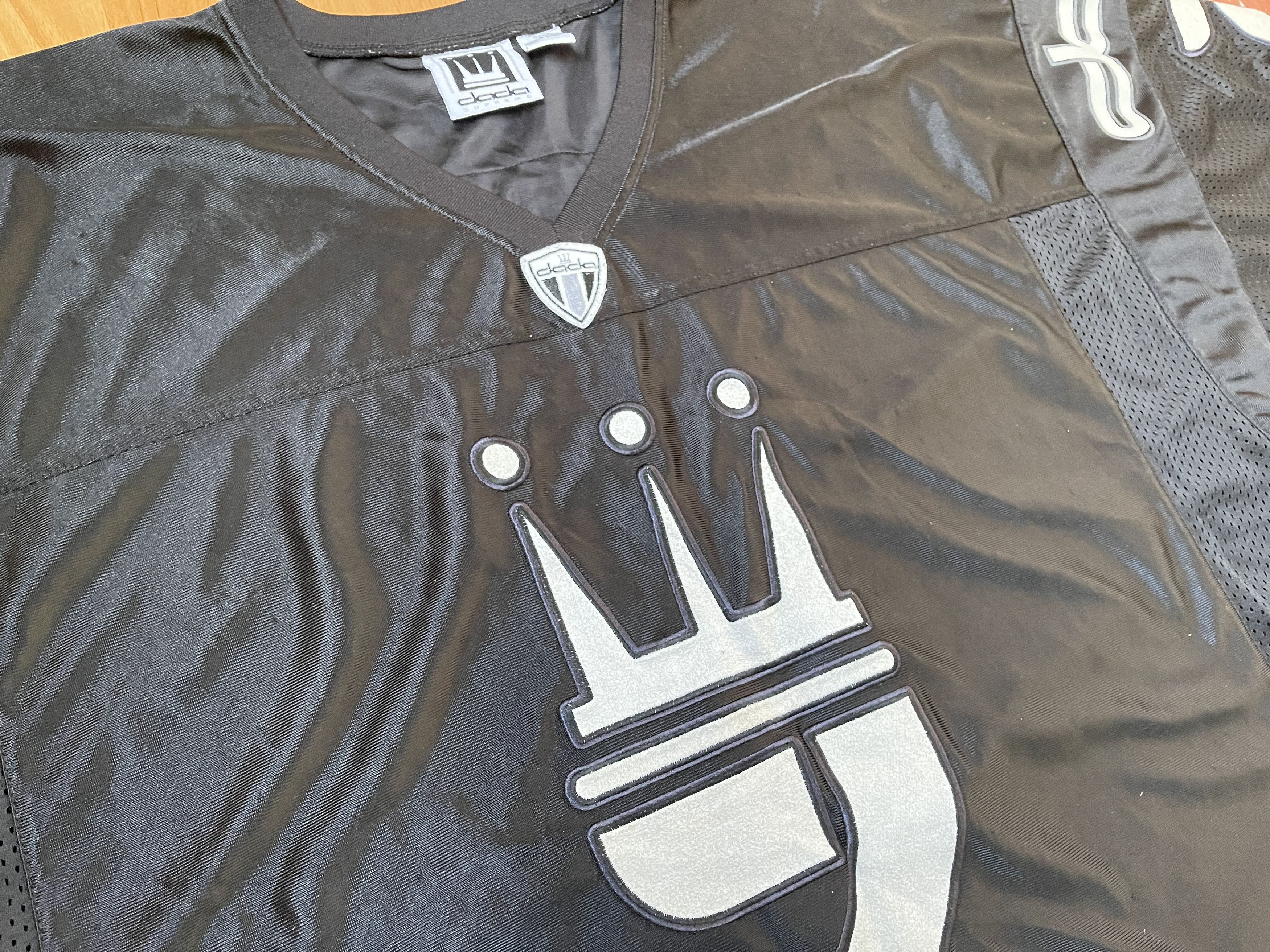 Damani Dada Damani Dada Supreme jersey, vintage hip-hop t-shirt, 90s 3XL Size US XXL / EU 58 / 5 - 15 Thumbnail