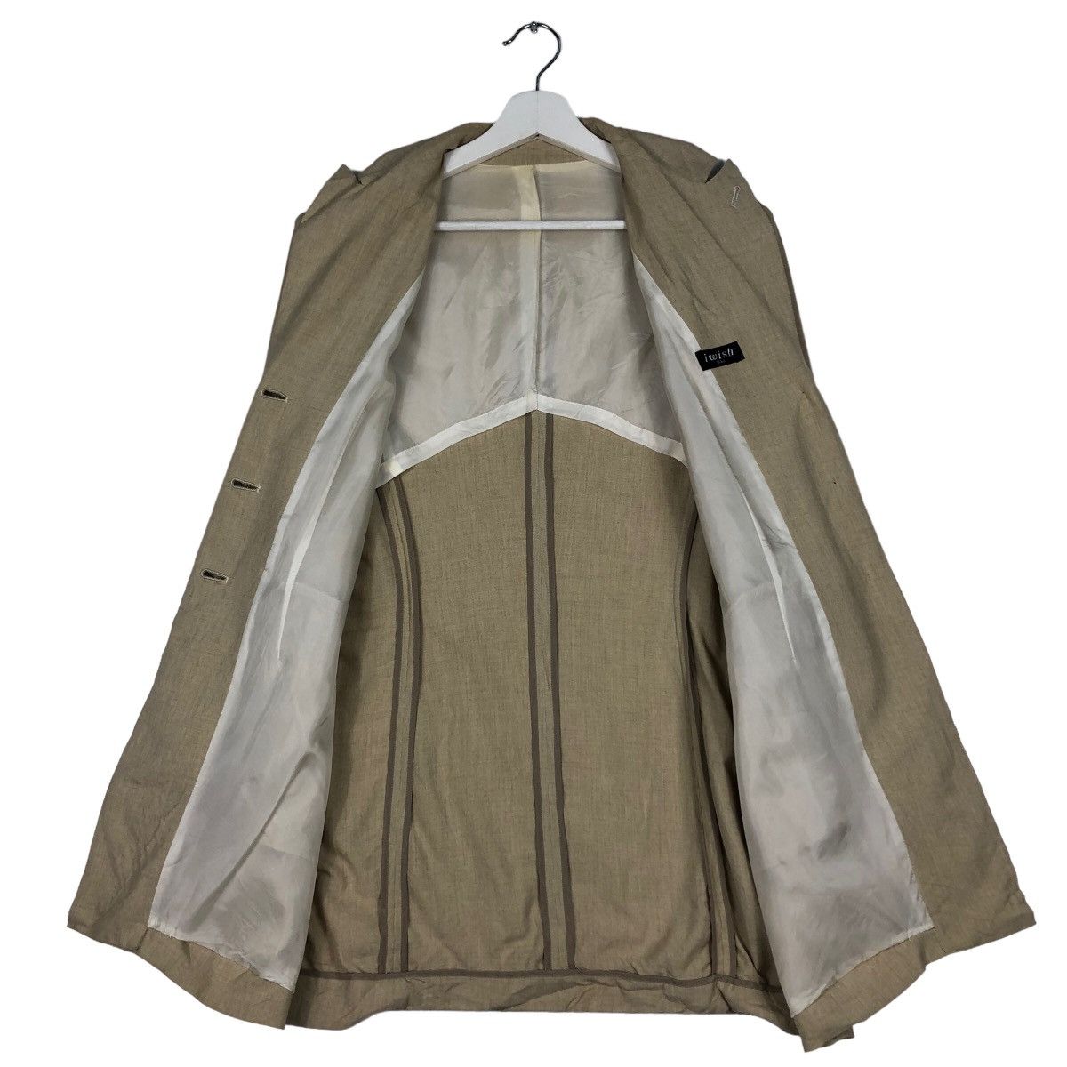 Yohji Yamamoto 🔥Chore Rayon Double Breast Jacket I Wish Y’s Yohji Yamamoto Size US M / EU 48-50 / 2 - 11 Thumbnail