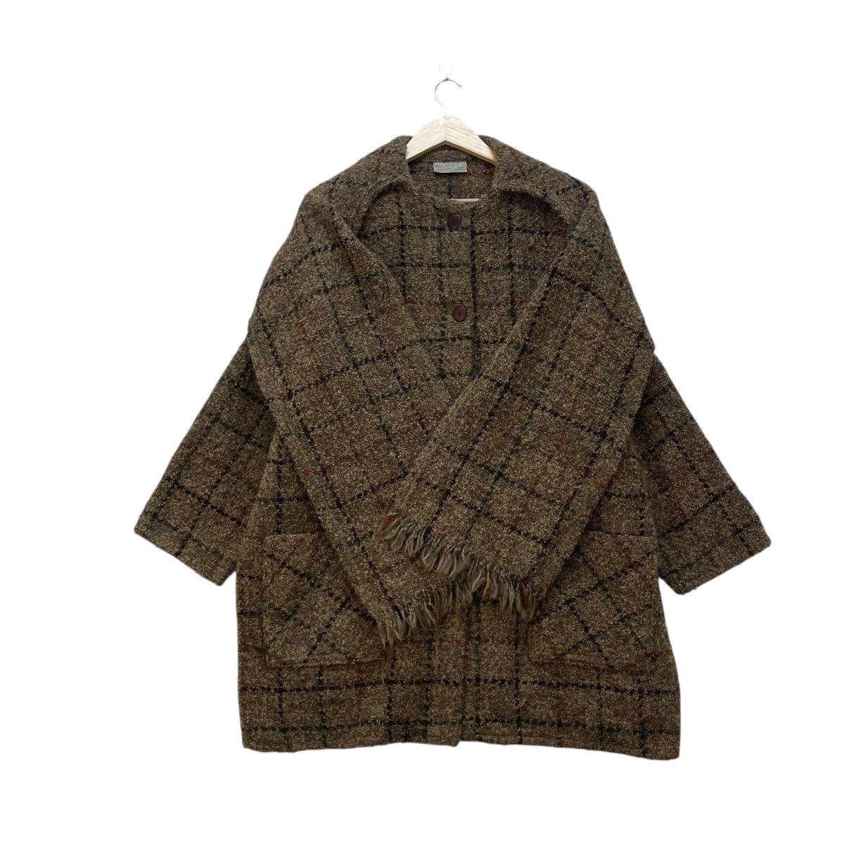 Aran Isles Knitwear 🔥Vintage Weave of the Irish handcrafted wool blend Plaid Size M / US 6-8 / IT 42-44 - 1 Thumbnail