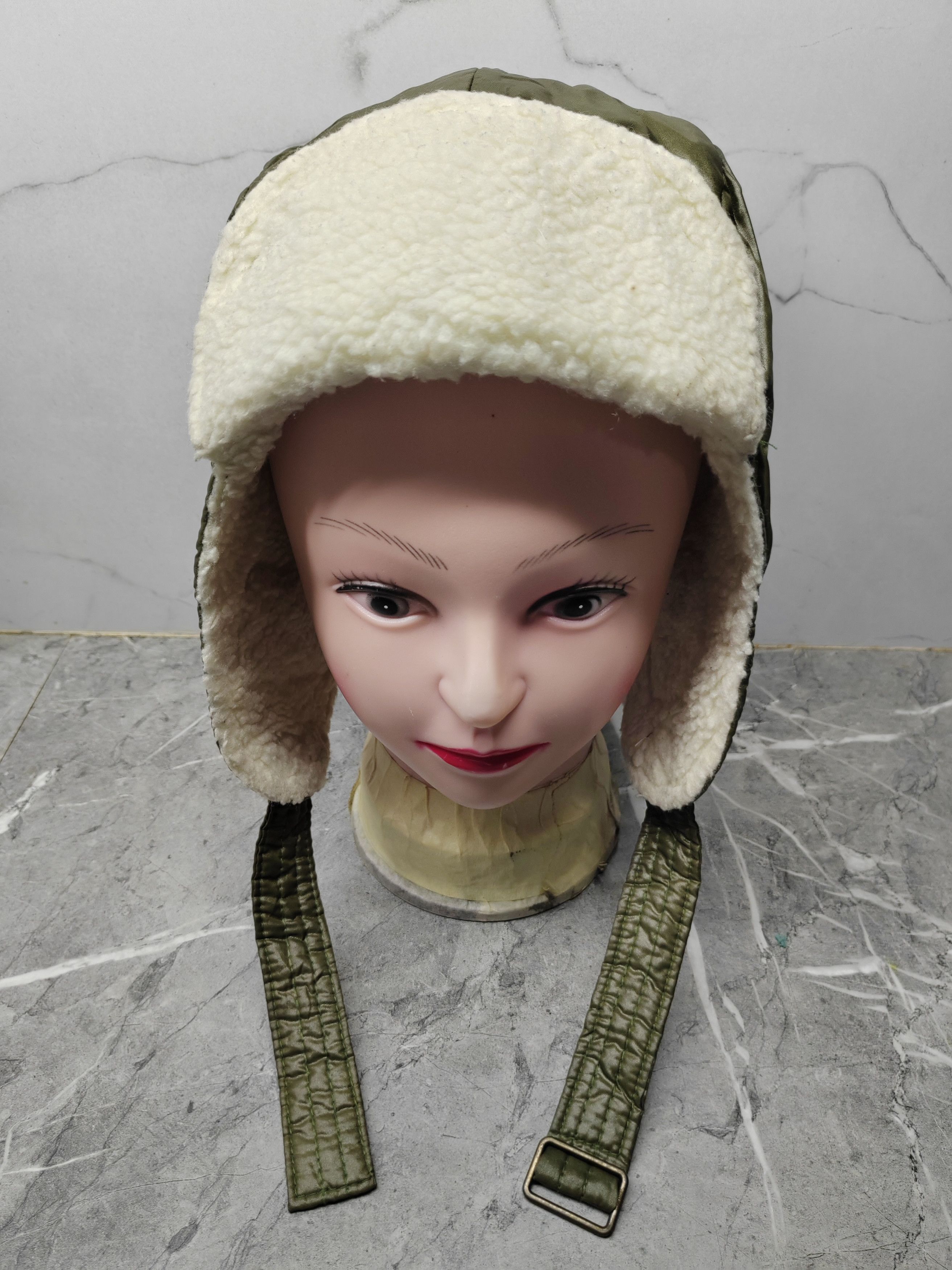 Japanese Brand Vintage Vespa Fleece Earflap Cap Hat Size ONE SIZE - 2 Thumbnail