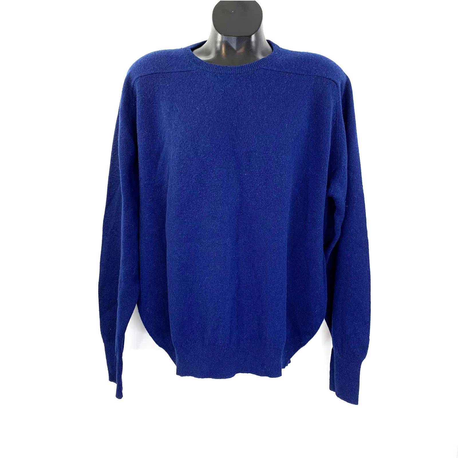 Lands' End Vintage Lands End Wool Crewneck Pullover Sweater Size US XL / EU 56 / 4 - 1 Thumbnail