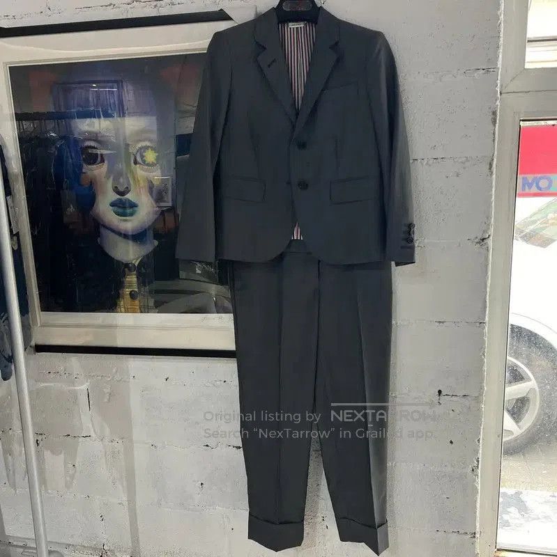 Thom Browne Thom Browne Gray Cotton Women's Trench Coat . Size M / US 6-8 / IT 42-44 - 1 Thumbnail