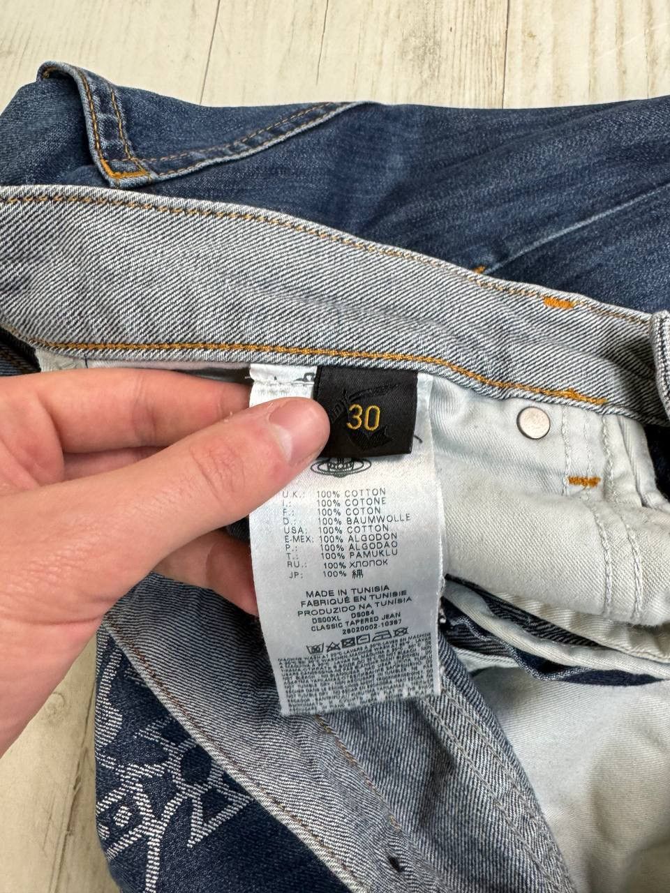 Vivienne Westwood Vivienne Westwood Anglomania Denim Jeans Big Logo Y2K Size US 30 / EU 46 - 11 Thumbnail