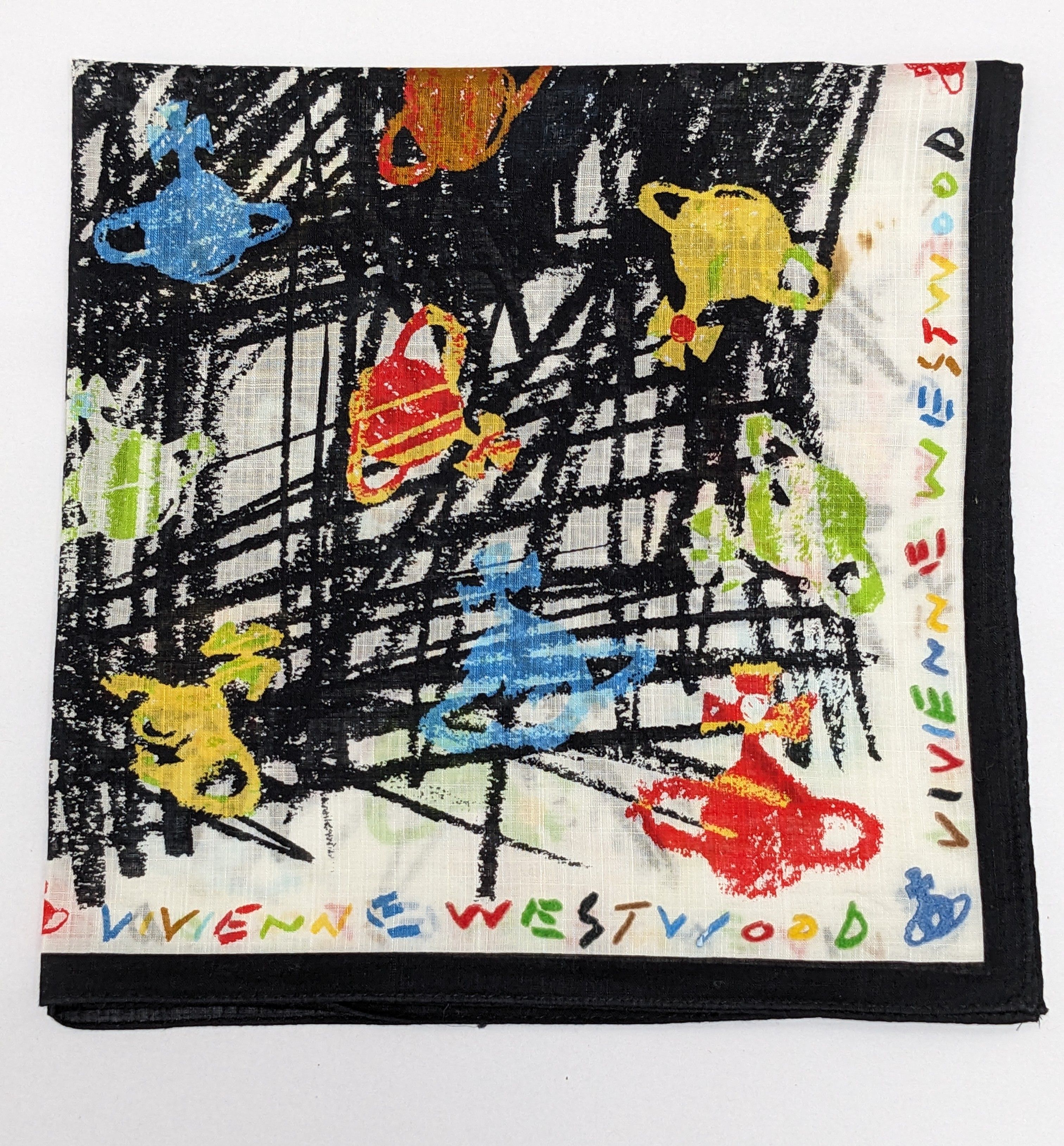 Vivienne Westwood Vivienne Westwood Colorful Orb Sketch Punk Pattern Size ONE SIZE - 1 Thumbnail
