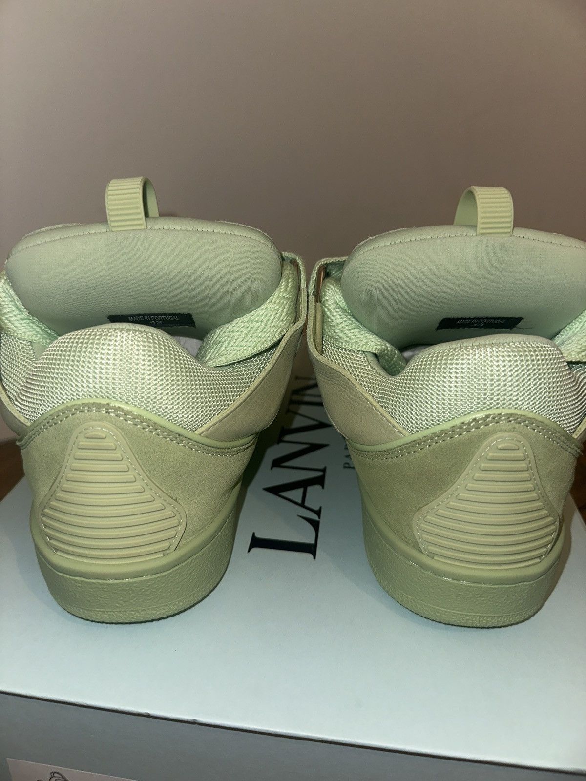 Lanvin Curb Sneaker Almond Size US 10 / EU 43 - 2 Thumbnail