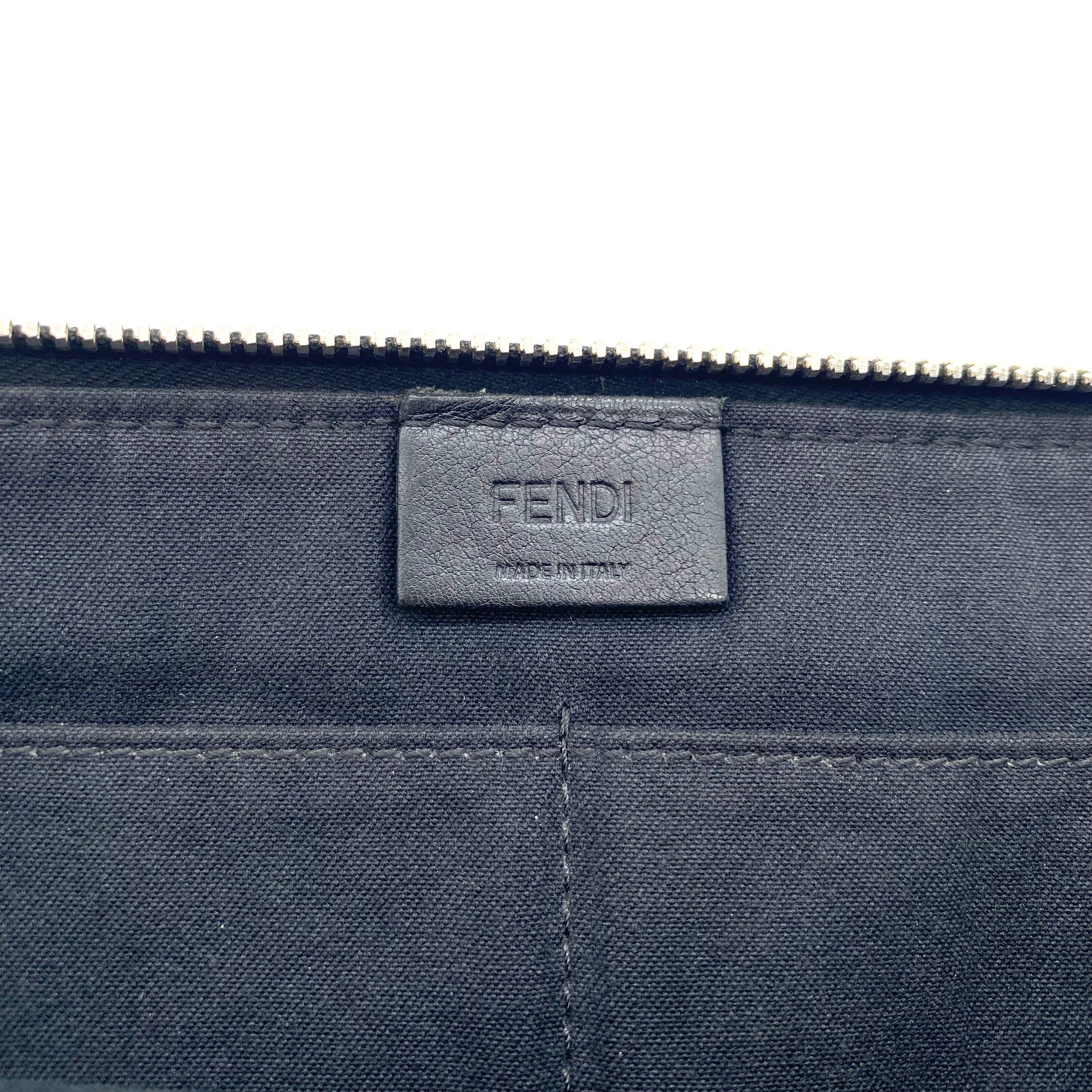 Fendi FENDI Monster Clutch Bag Python Size ONE SIZE - 3 Thumbnail