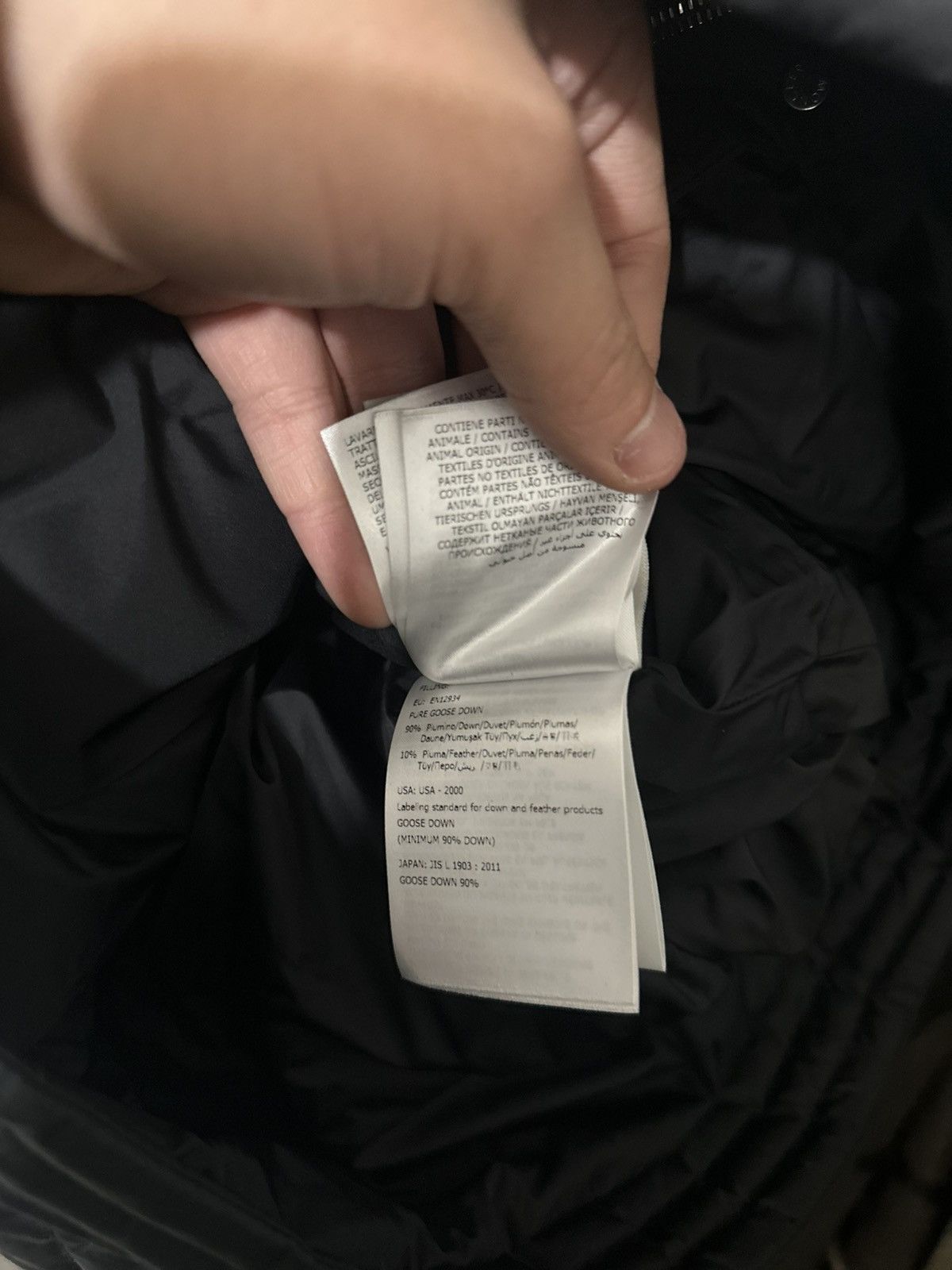 Moncler Quilted Moto Down Jacket Size US L / EU 52-54 / 3 - 7 Thumbnail