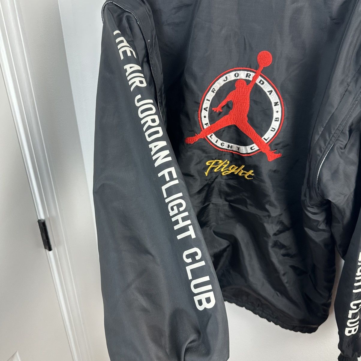 Nike Vintage 90s Nike Air Jordan Flight Club Jacket XXXL Fits XL Size US XL / EU 56 / 4 - 4 Thumbnail