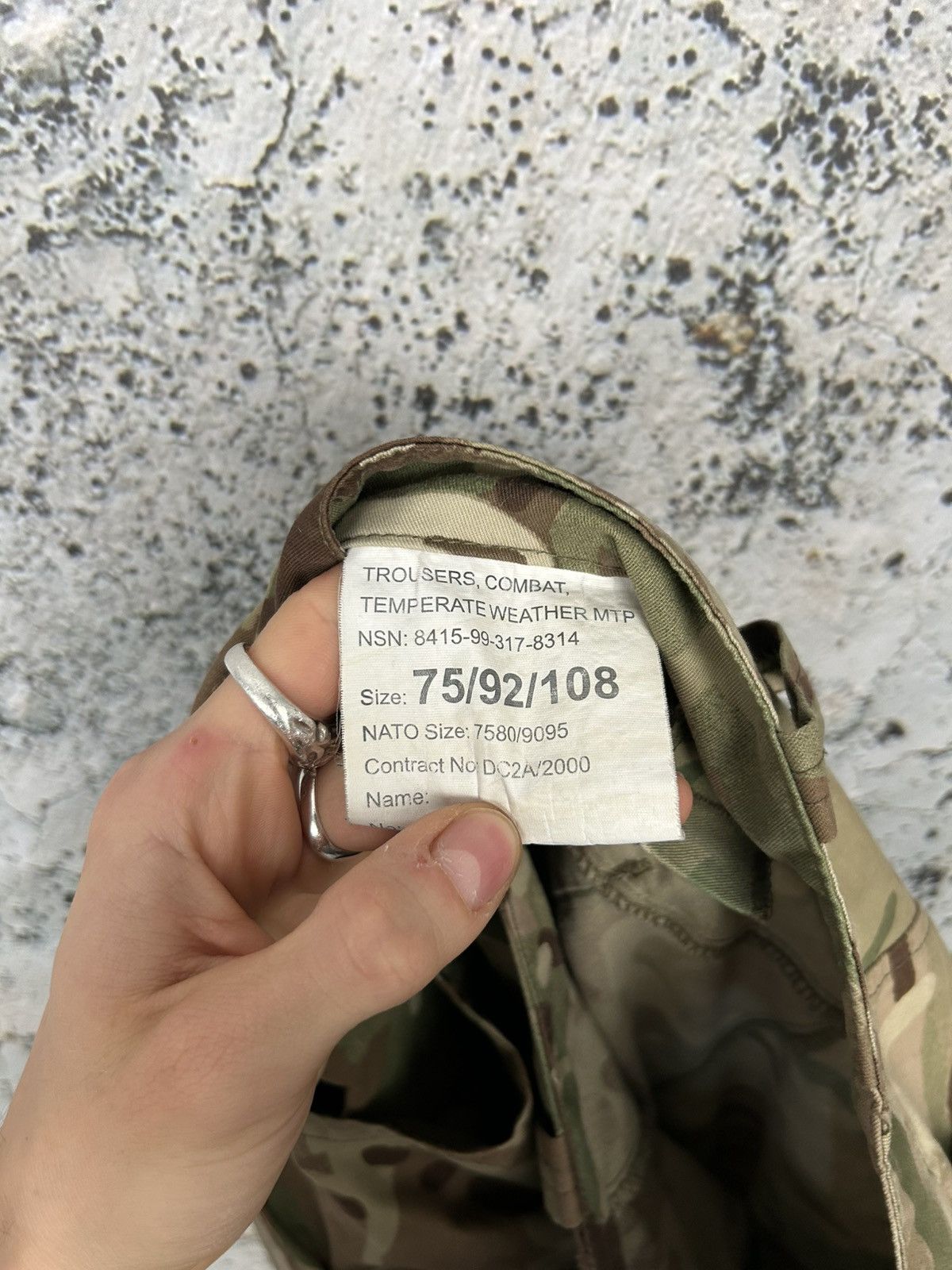 Vintage Vintage Camo Military Pants Archive USA Baggy Cargo Size US 31 - 5 Thumbnail