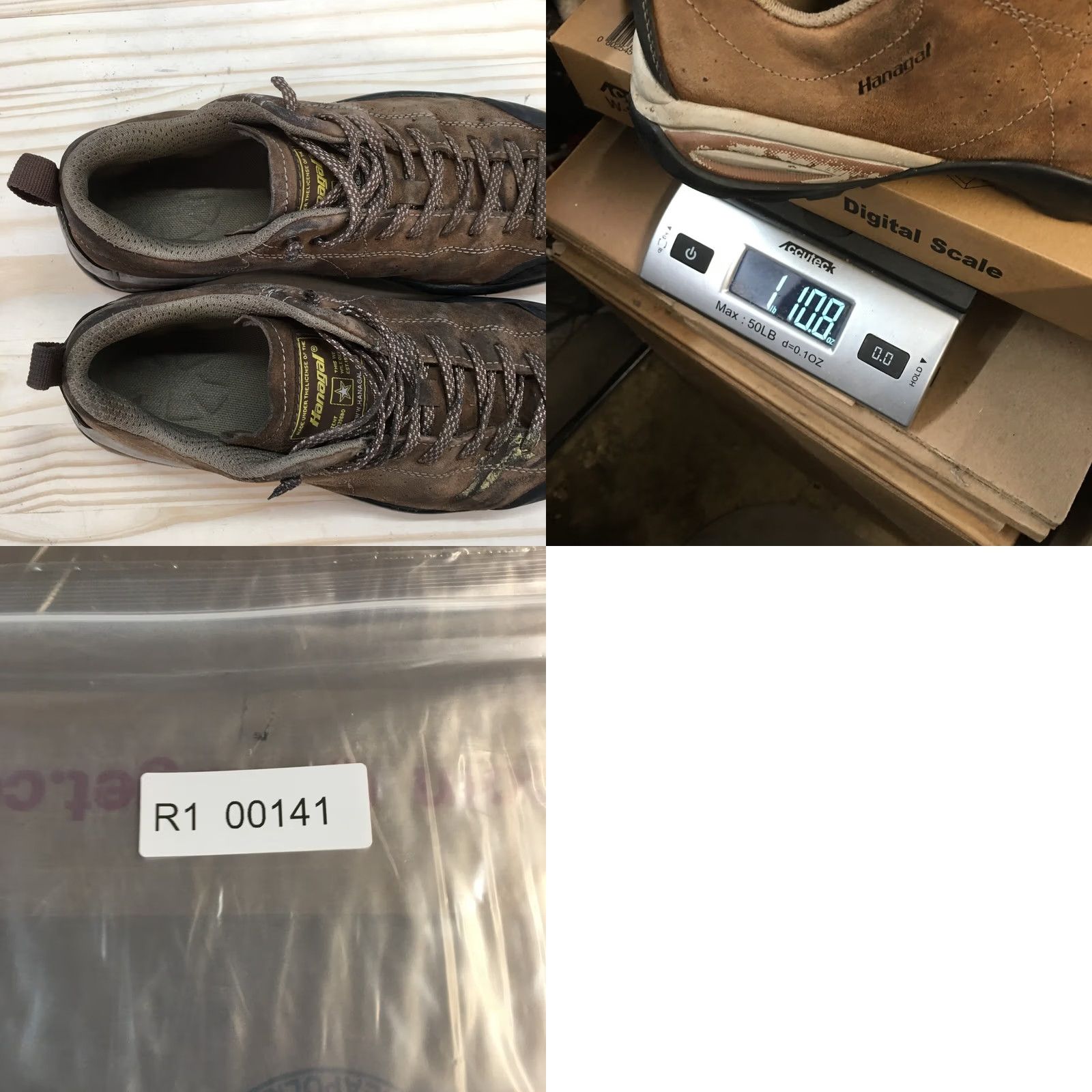 Vintage Hanagal Evoque Hiking Sneakers Mens 8.5 Brown Suede Lace Up Low Top Casual Shoes Size US M / EU 48-50 / 2 - 10 Thumbnail