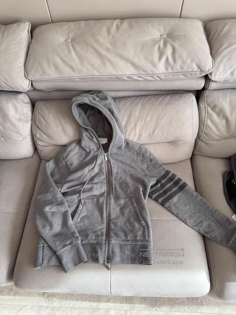 Thom Browne Thom Browne Hooded Sweatshirt Size US L / EU 52-54 / 3 - 1 Thumbnail