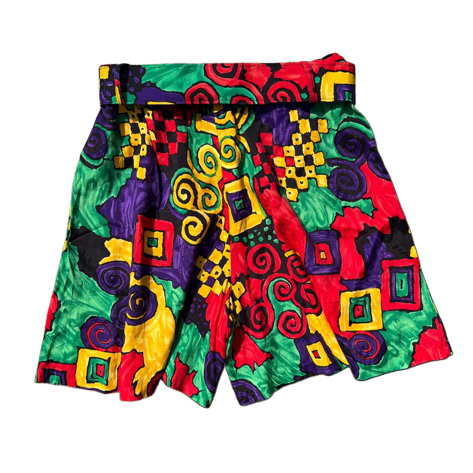Other 80s/90s Abstract Art Culottes Size 32" / US 10 / IT 46 - 2 Thumbnail