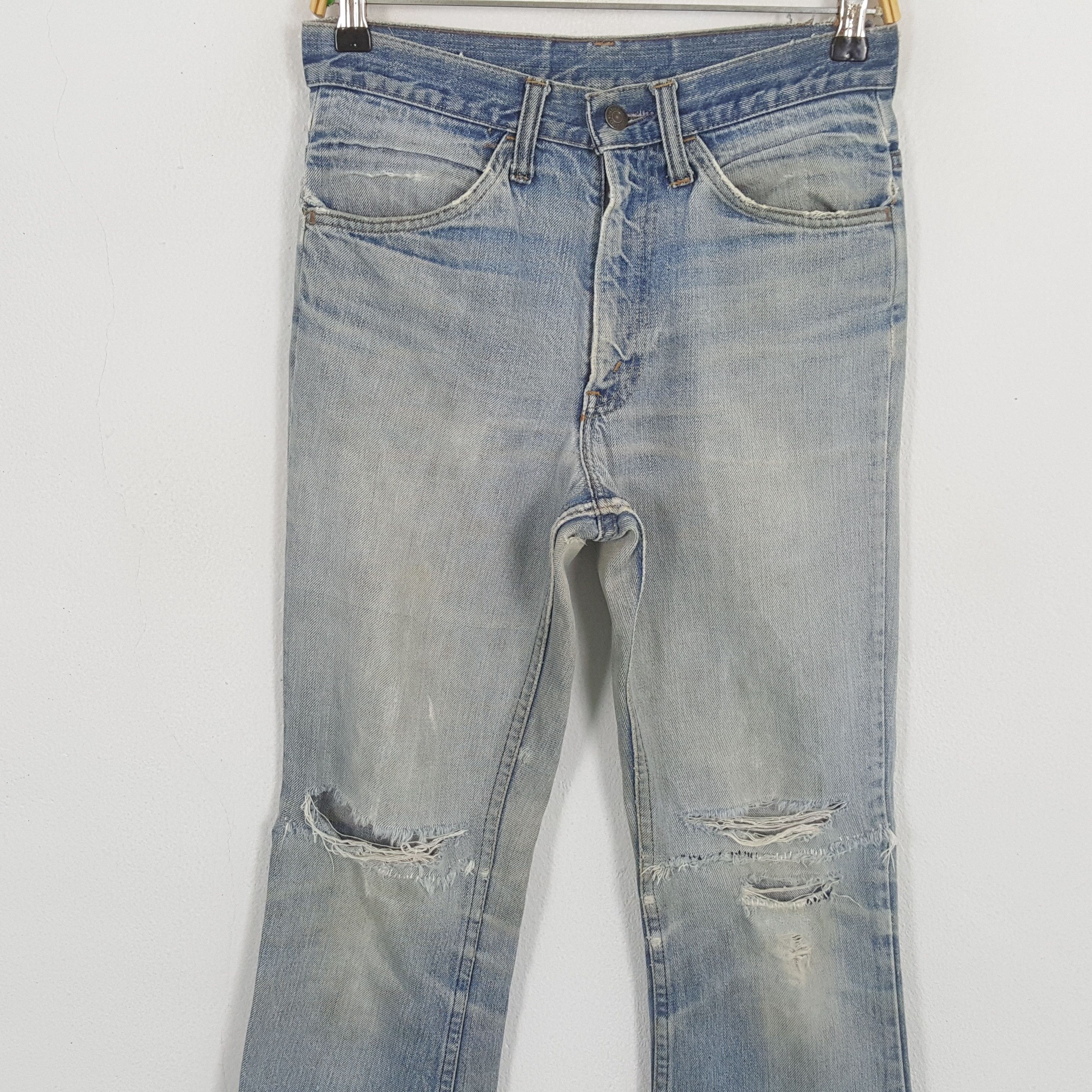 Levi's × Levi's Vintage Clothing × Vintage Vintage LEVI'S American Distressed Boot Cut Style Jean Size US 28 / EU 44 - 2 Thumbnail