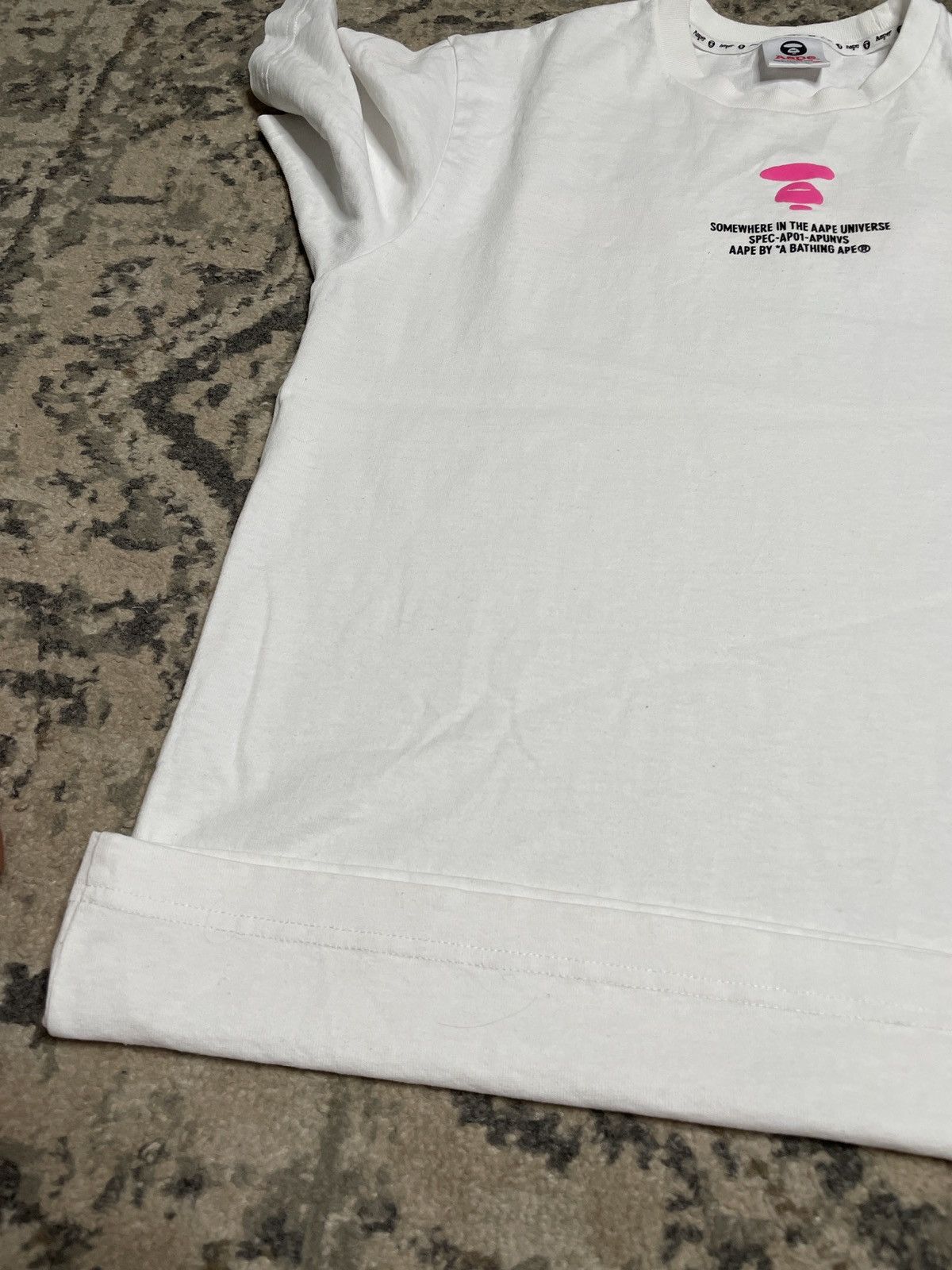 Aape Vintage White T-Shirt Tee Logo Aape Bape Streetwear Size US M / EU 48-50 / 2 - 6 Thumbnail