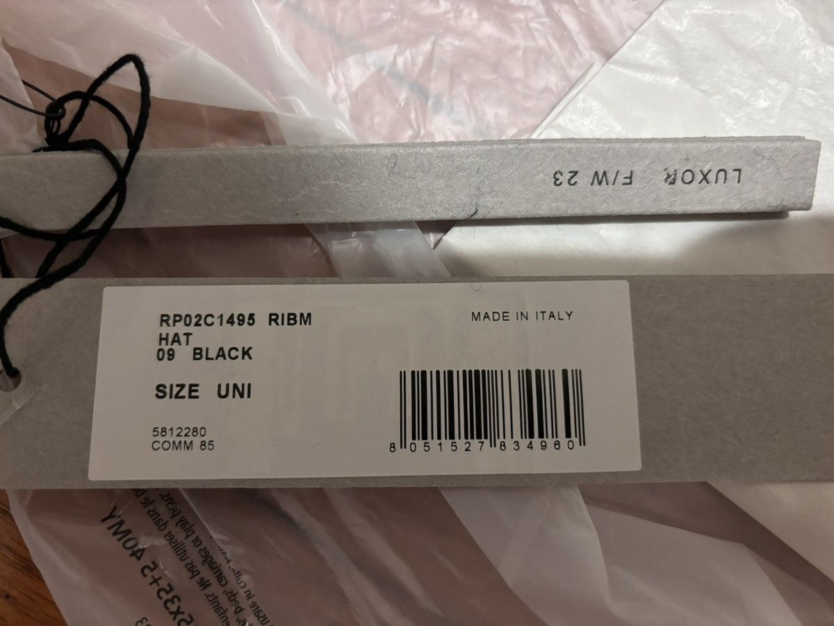 Rick Owens Rick Owens Beanie Size ONE SIZE - 4 Thumbnail