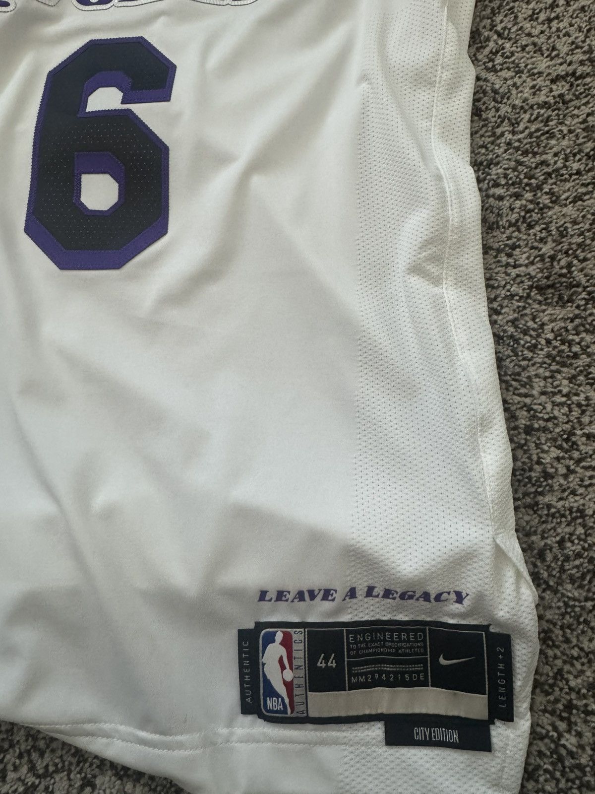 NBA Lakers Lebron James Jersey