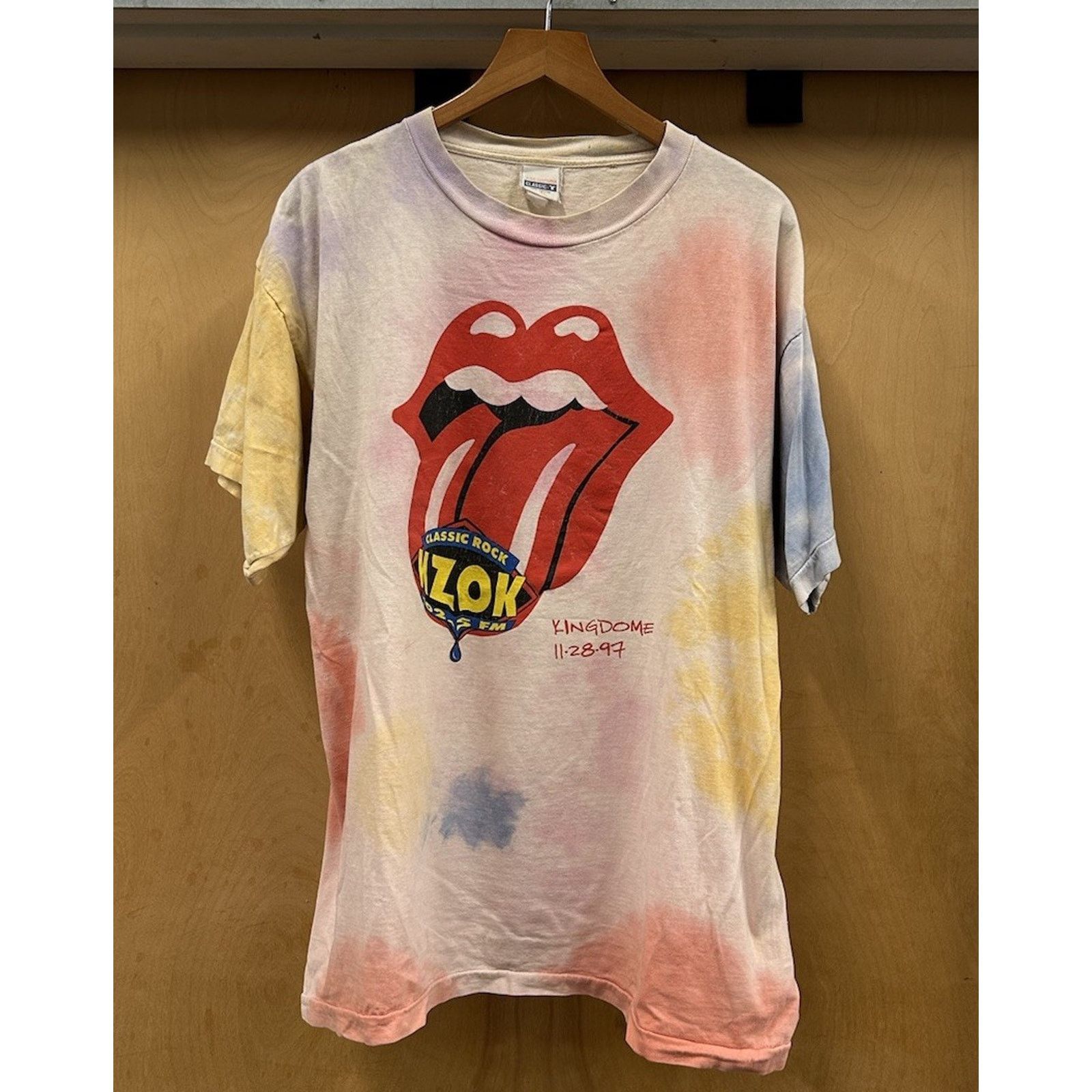 Vintage Vintage 1997 Rolling Stones Bridges To Babylon Tour Shirt XL Size US XL / EU 56 / 4 - 2 Thumbnail