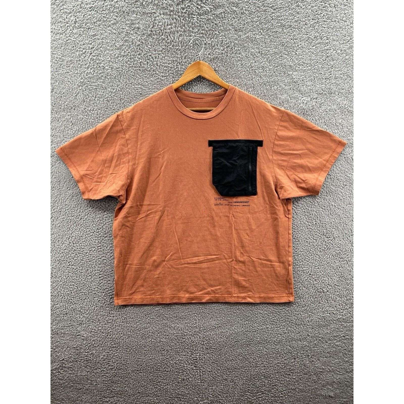 Jordan Brand Jordan 23 Engineered Statement Rust Oxide Black T-Shirt Size US L / EU 52-54 / 3 - 1 Thumbnail