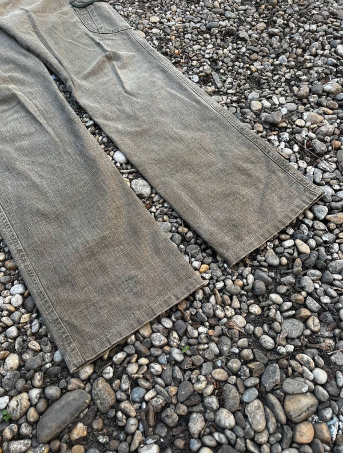 Dolce & Gabbana × Vintage AW2004 Dolce & Gabbana Grey Army Cargo Pants Size US 32 / EU 48 - 3 Thumbnail
