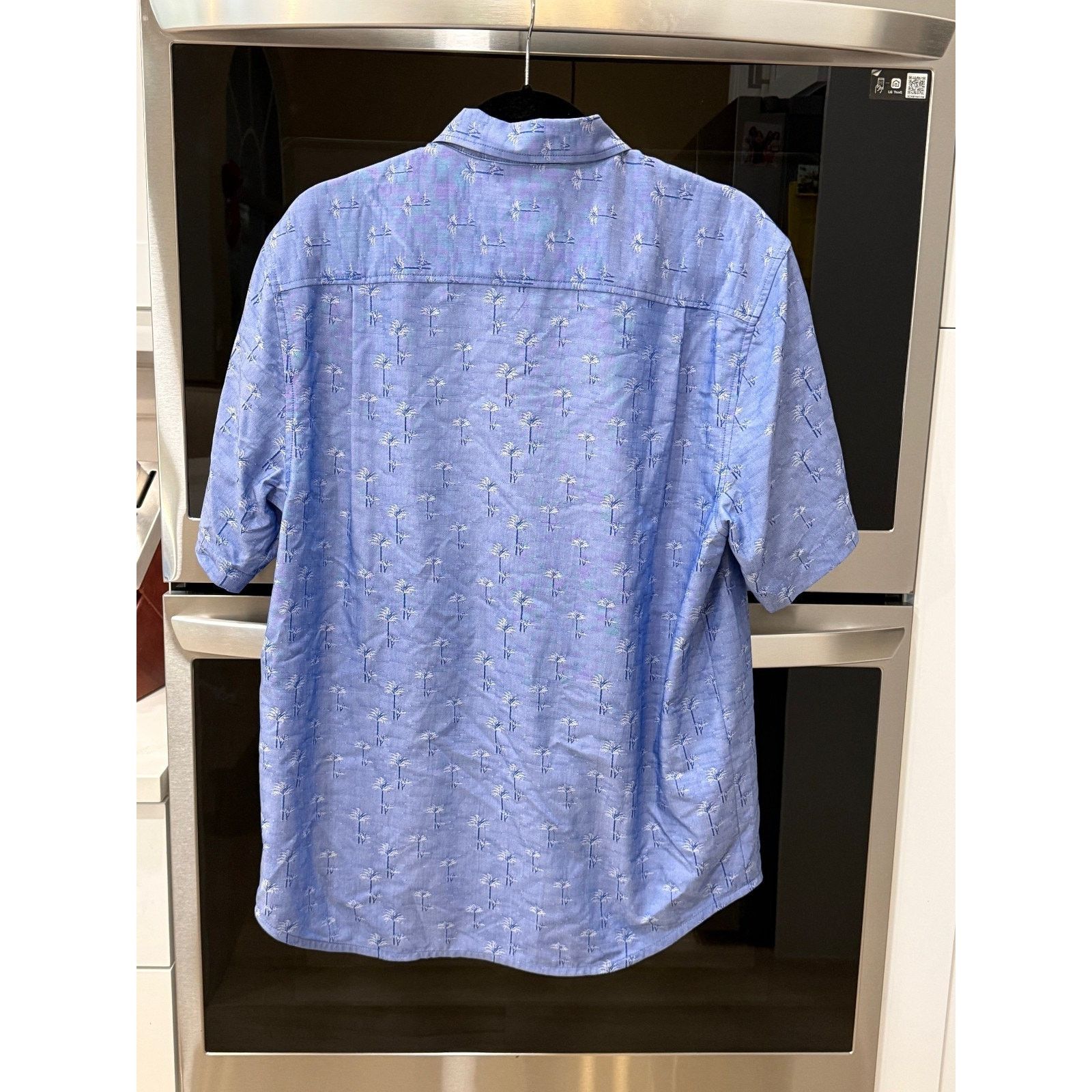 Tommy Bahama TOMMY BAHAMA Camp Shirt Embroidered Blue MEN NWT | MSRP $138 Size US M / EU 48-50 / 2 - 3 Thumbnail