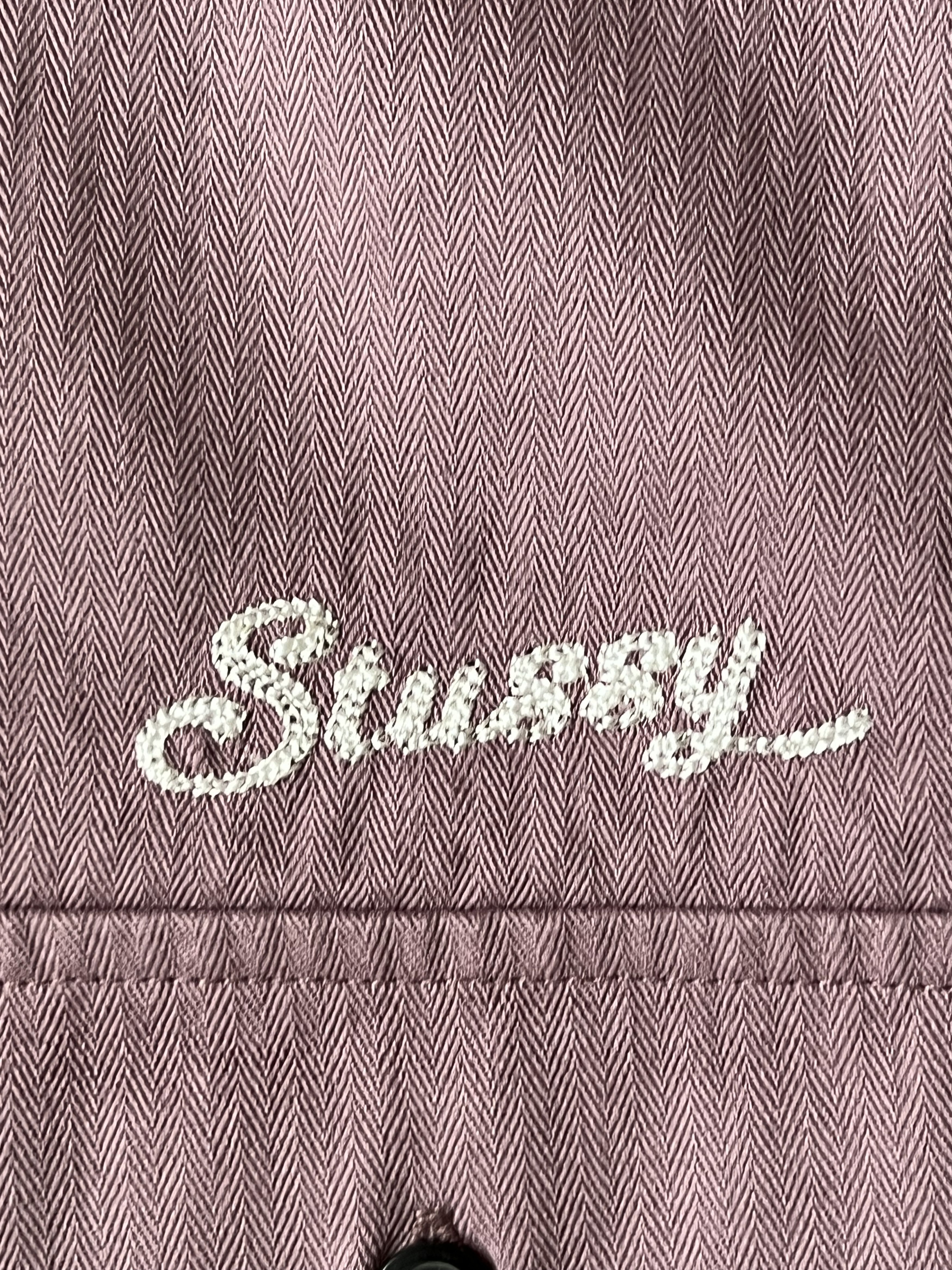 Stussy 💚 Stussy HBT Work Shirt Mauve Large NEW Size US L / EU 52-54 / 3 - 7 Thumbnail