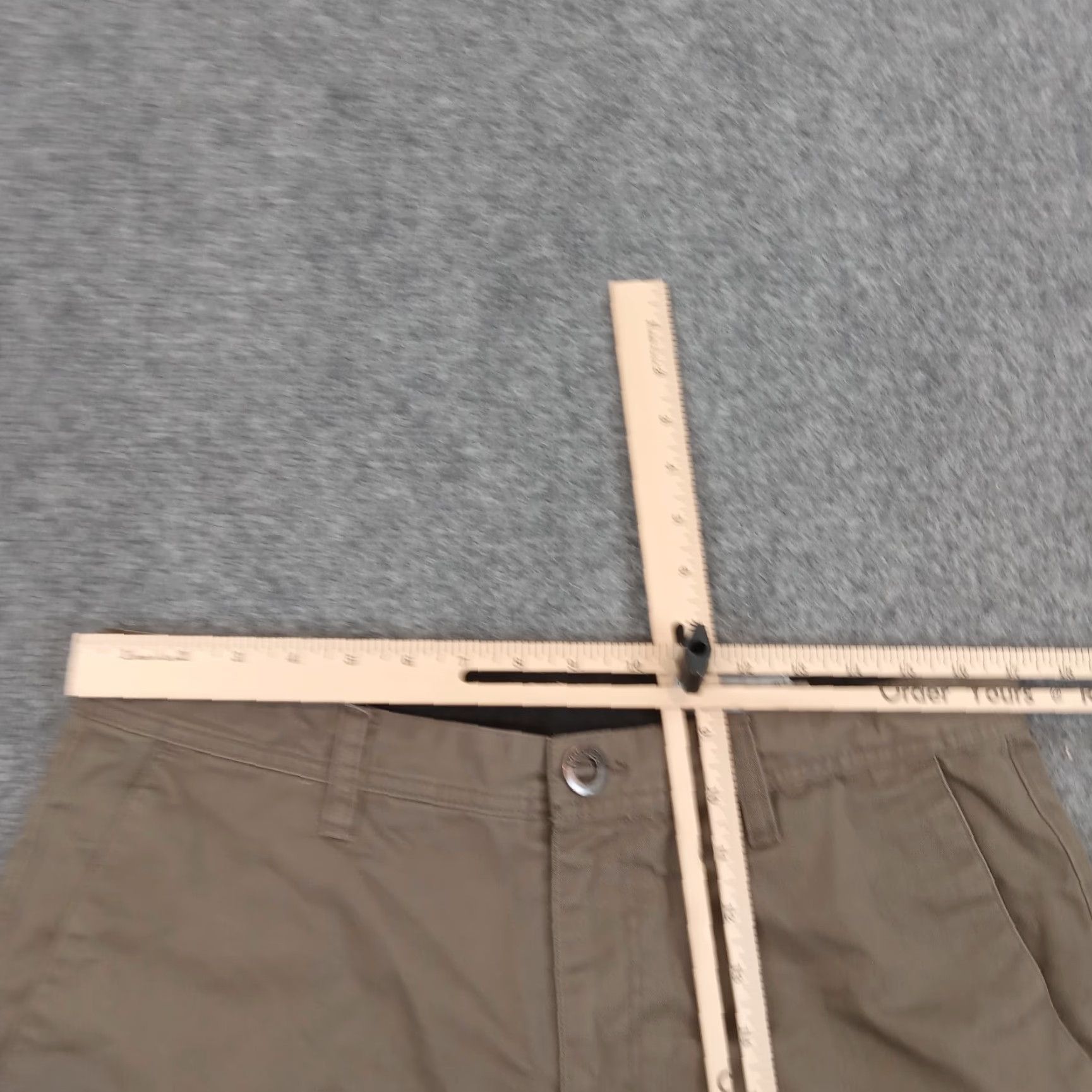 Volcom Volcom Mens Shorts 29 Brown Flat Front Chino Casual Stretch Pockets Size US 29 - 5 Thumbnail