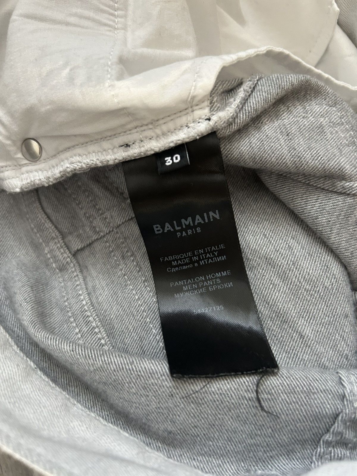 Balmain Balmain Biker Jeans Size US 30 / EU 46 - 10 Thumbnail