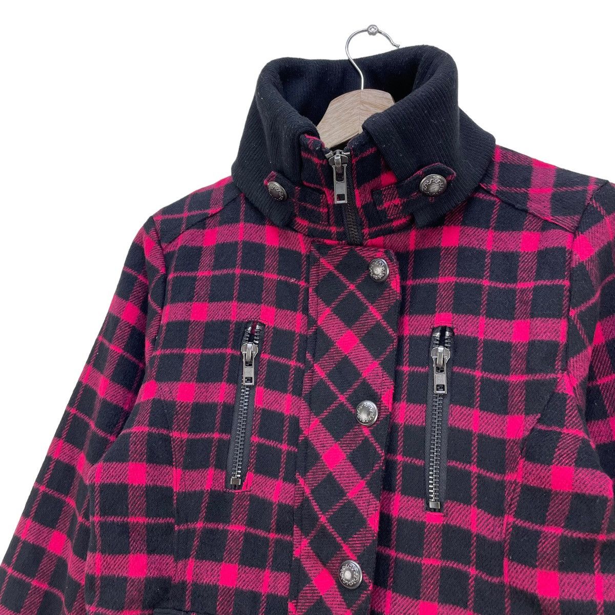 If Six Was Nine Japanese Brand Cornflake Checked Jacket Size M / US 6-8 / IT 42-44 - 3 Thumbnail