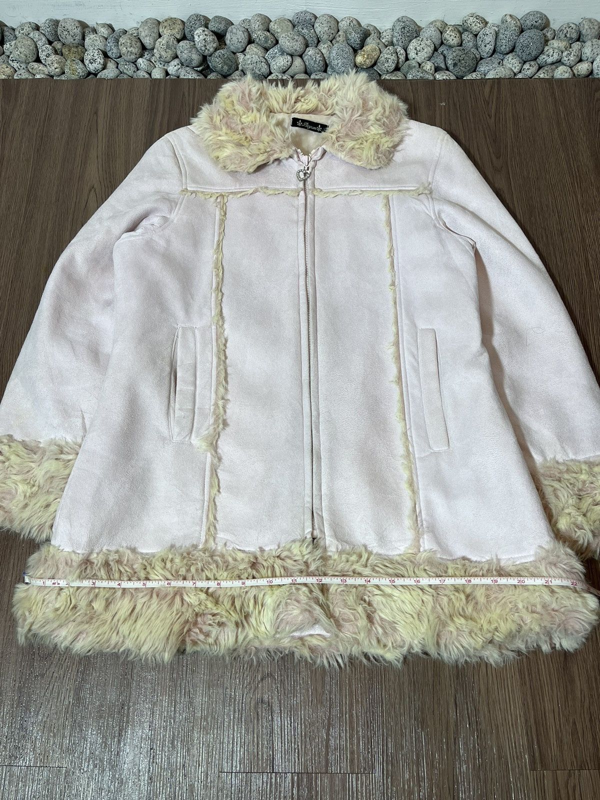 Hysteric Glamour × If Six Was Nine × Japanese Brand Begum Japan Candy Fur Collar Suede Jacket Size US L / EU 52-54 / 3 - 13 Thumbnail