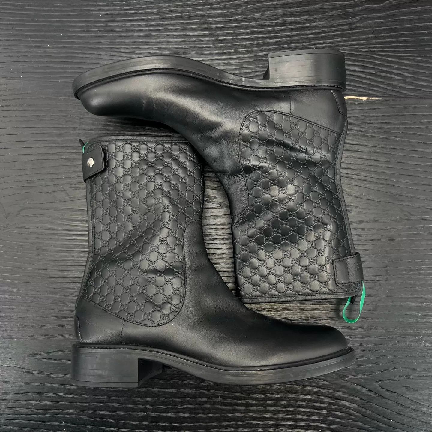 Gucci Gucci GG Print Short Boots Black 39 Size US 8.5 / IT 38.5 - 3 Thumbnail