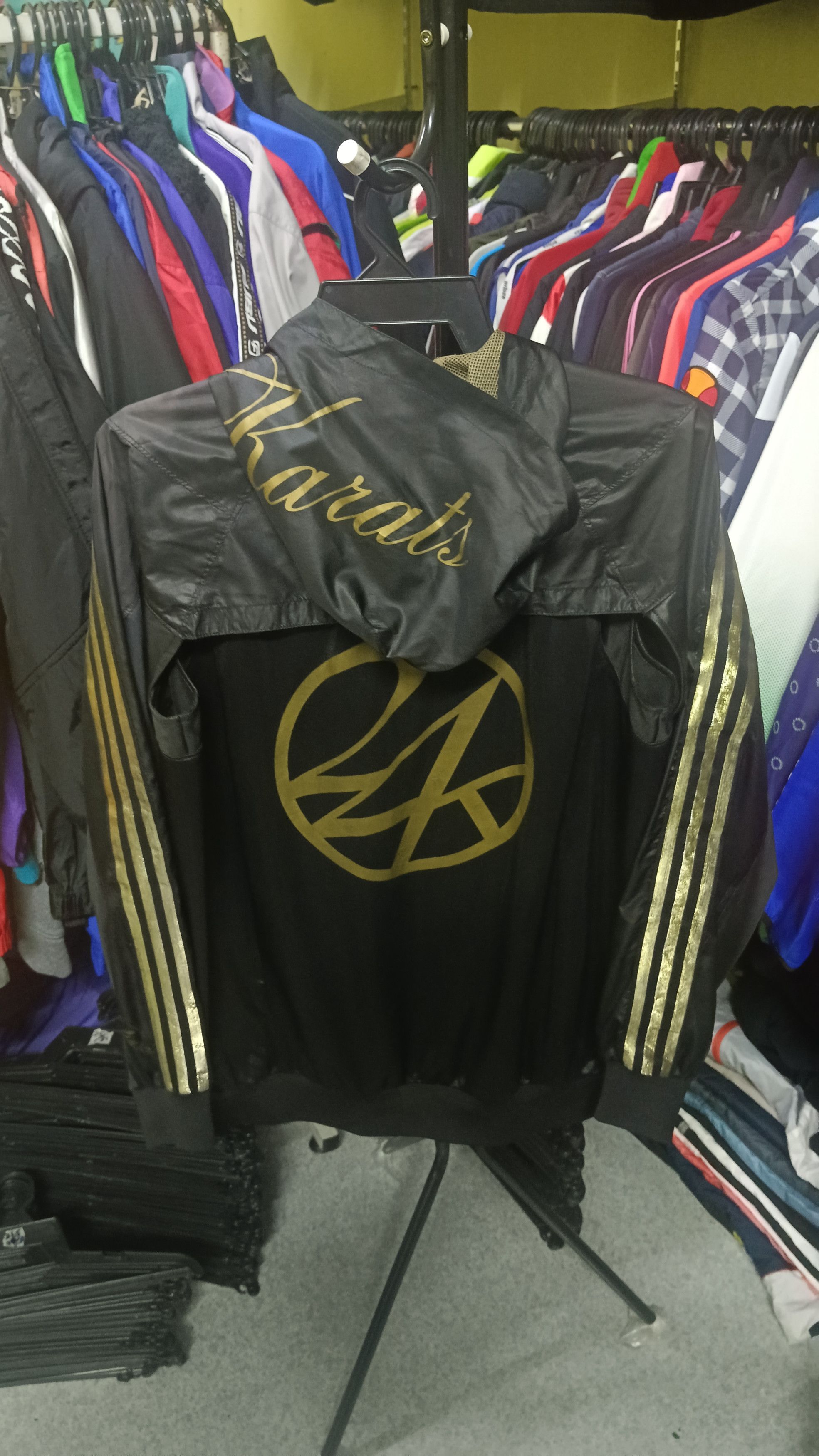 Adidas Vintage Adidas 24 Karats 2 in 1 Track Jacket Size US L / EU 52-54 / 3 - 2 Thumbnail