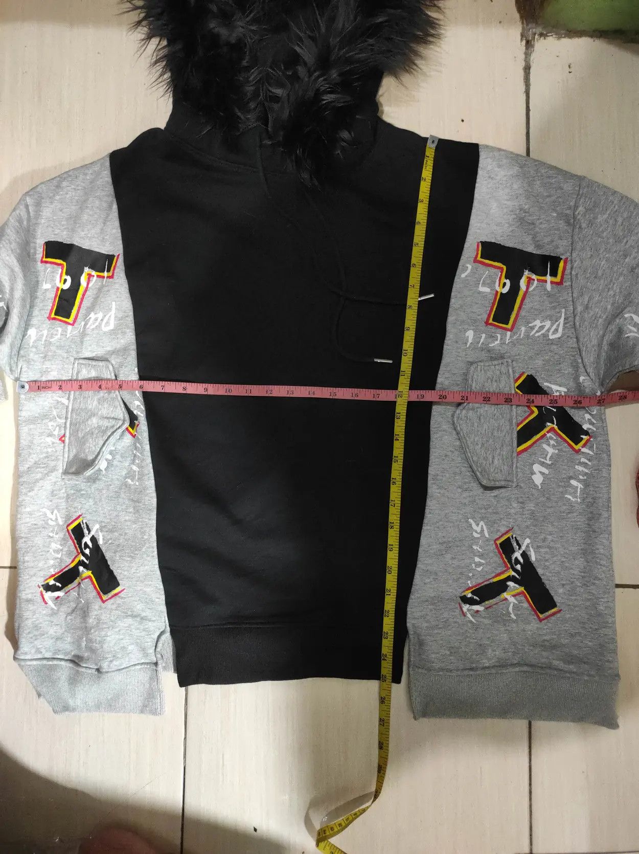Japanese Brand Painting fur Hoodie LGB style | Grailed